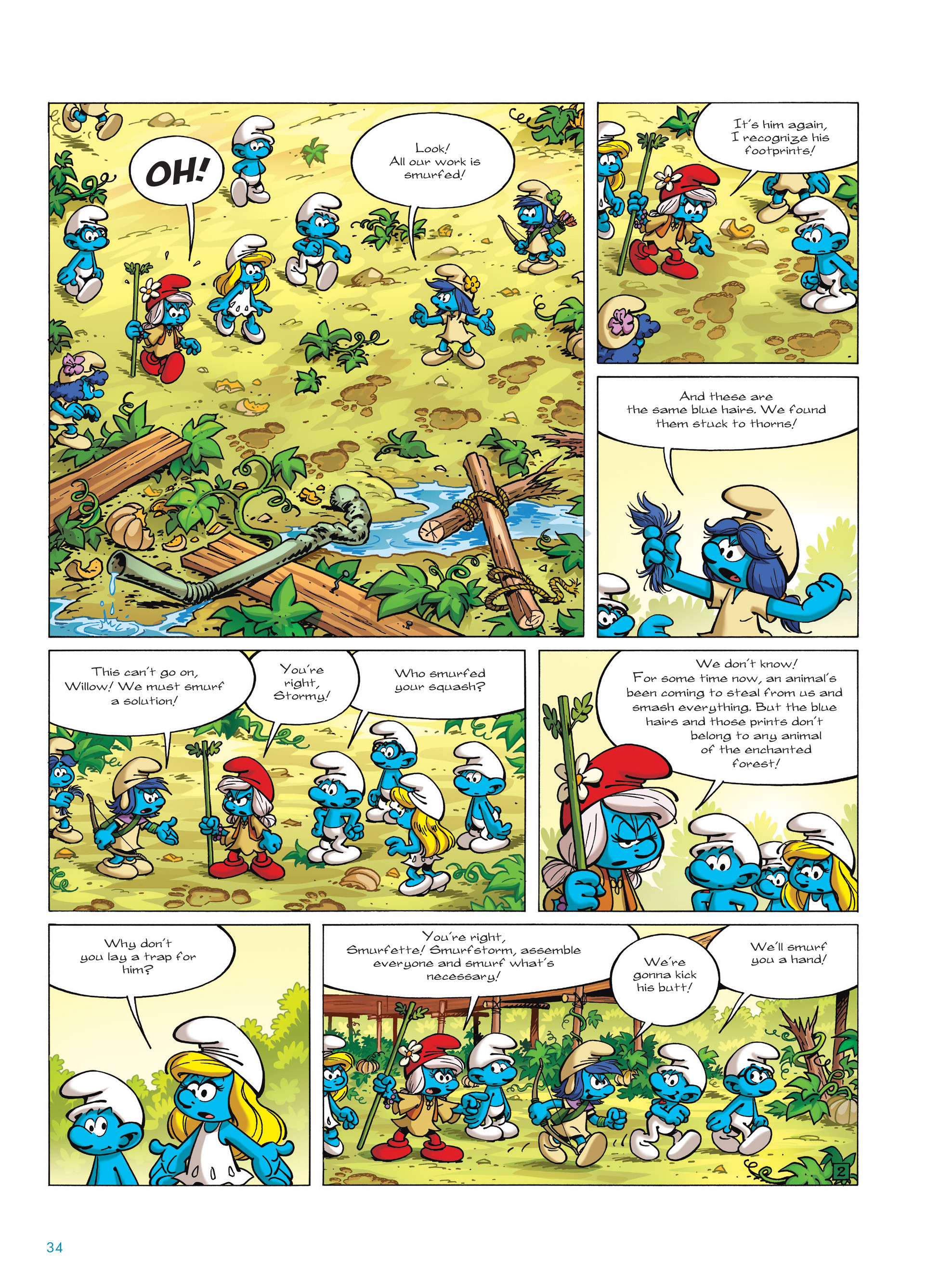 Read online Smurfs: The Village Behind The Wall comic -  Issue #1 - 34