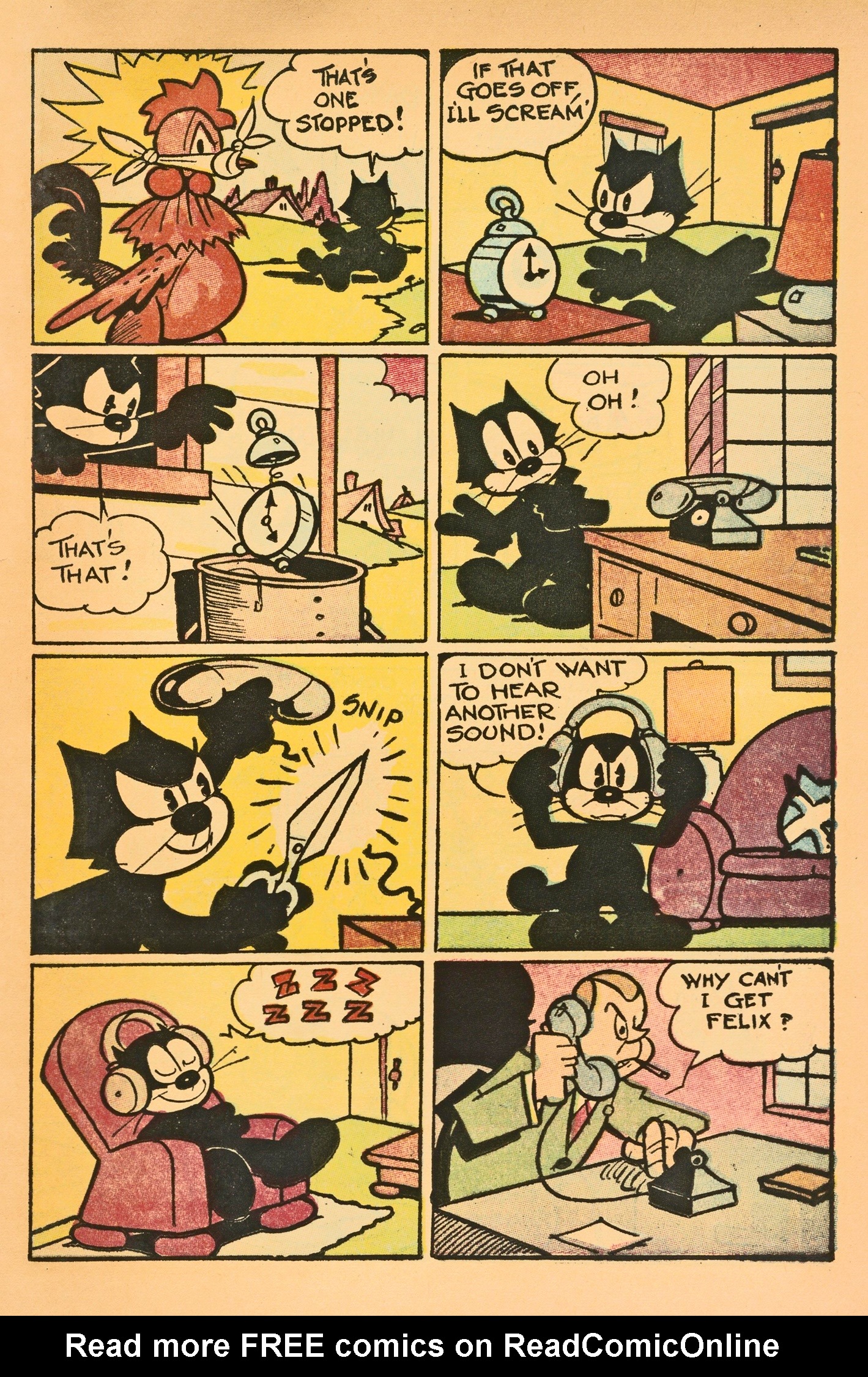 Read online Felix the Cat (1951) comic -  Issue #61 - 17