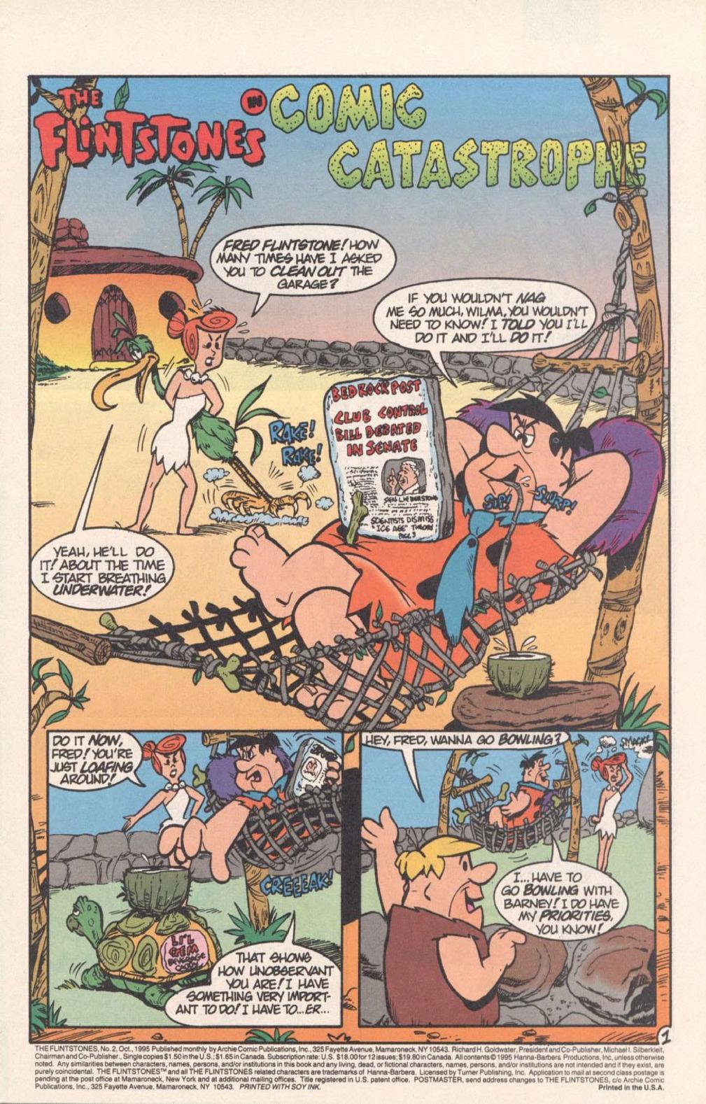 Read online The Flintstones (1995) comic -  Issue #2 - 3