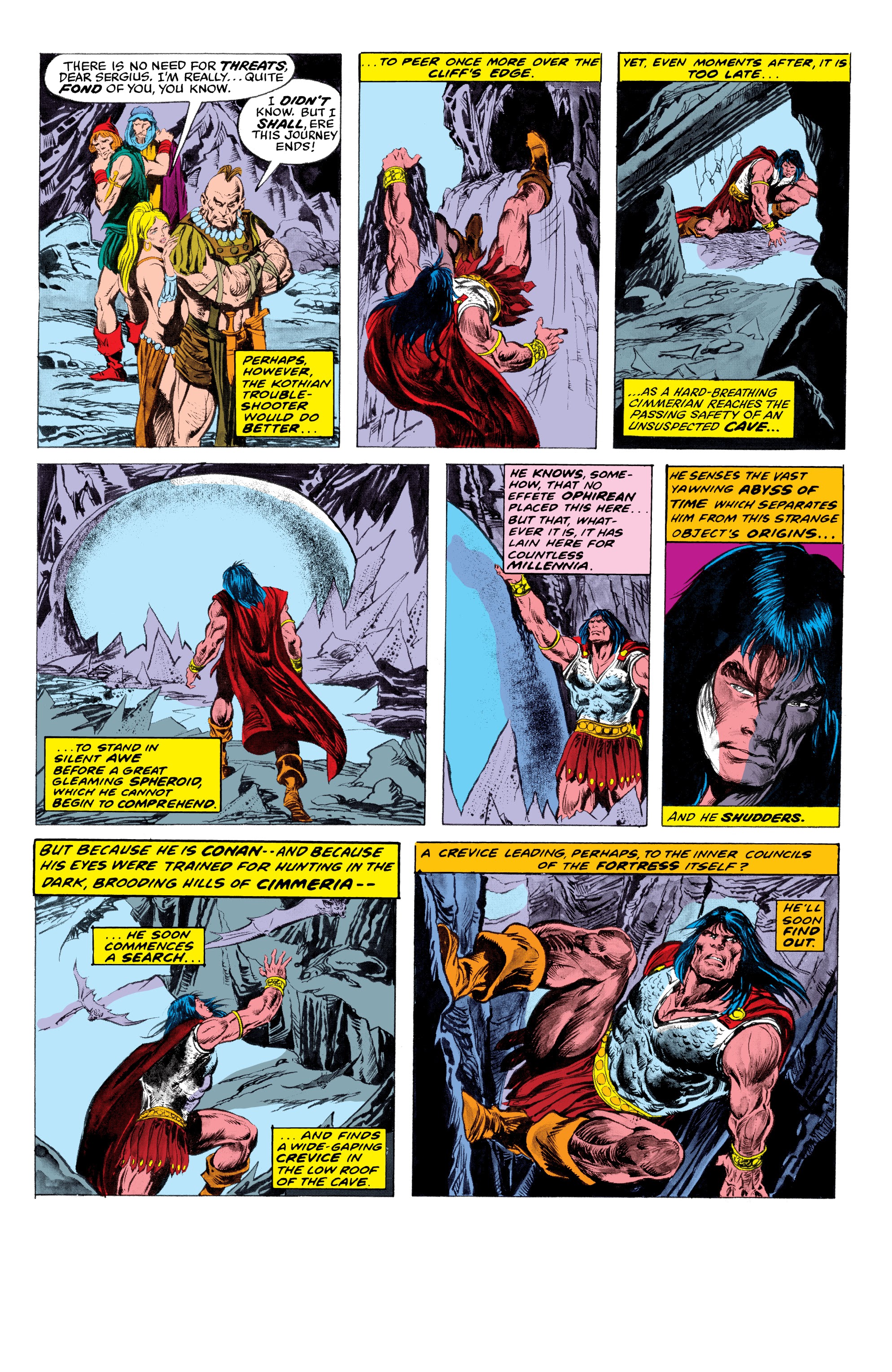 Read online Conan the Barbarian Epic Collection: The Original Marvel Years - Of Once and Future Kings comic -  Issue # TPB (Part 3) - 72