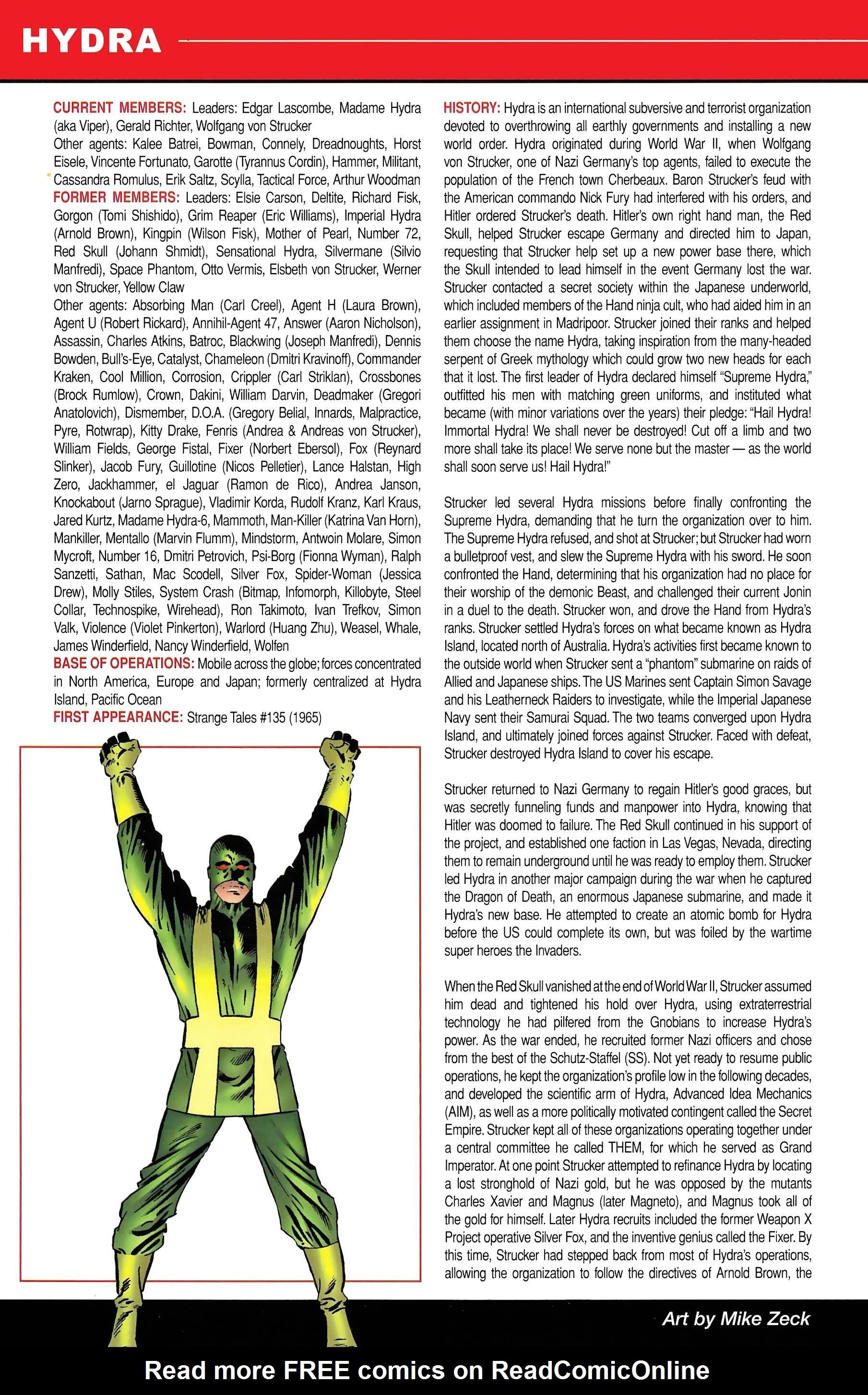 Read online Official Handbook of the Marvel Universe A to Z comic -  Issue # TPB 5 (Part 2) - 38