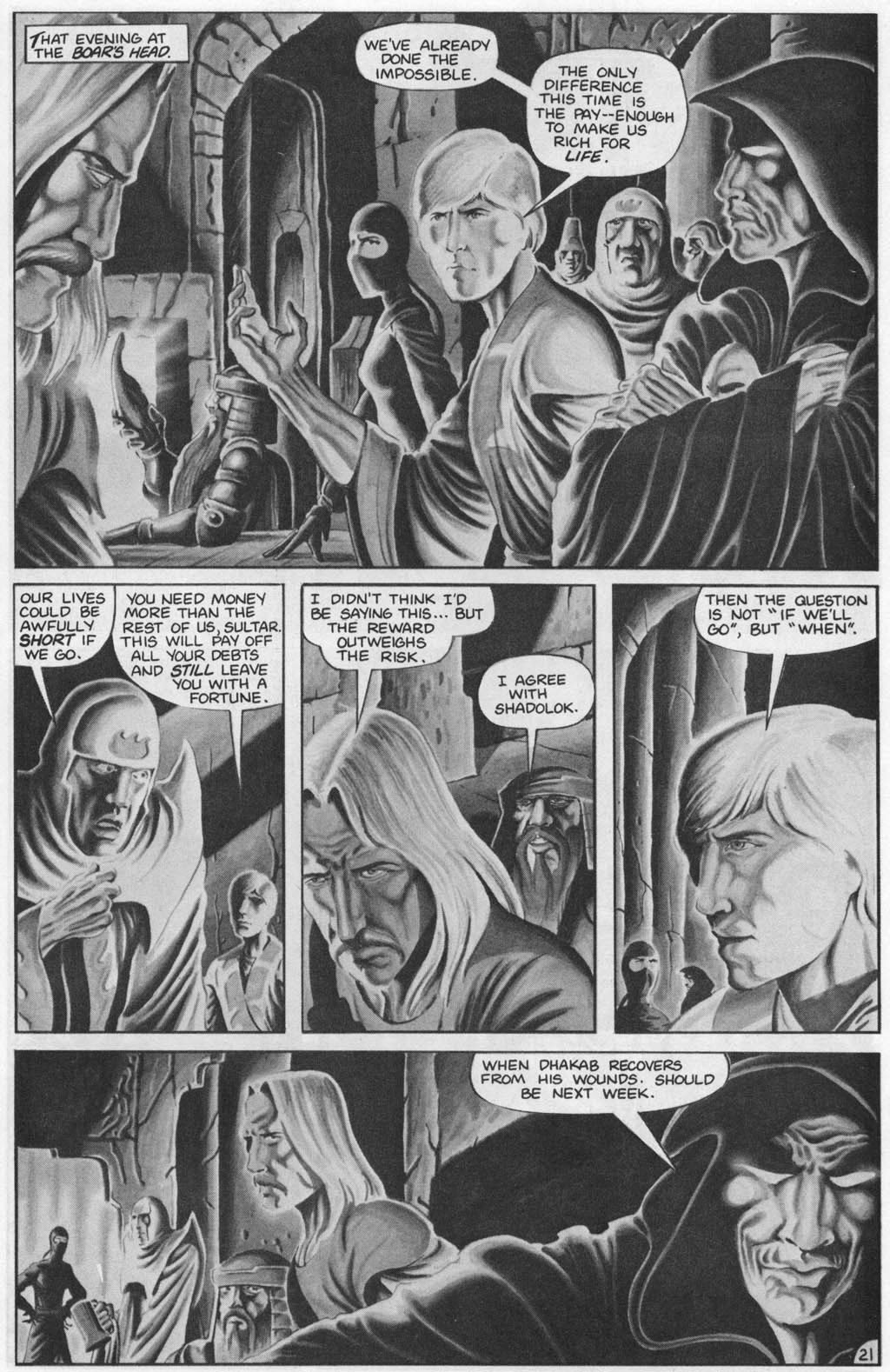 Read online Adventurers (1986) comic -  Issue #6 - 23