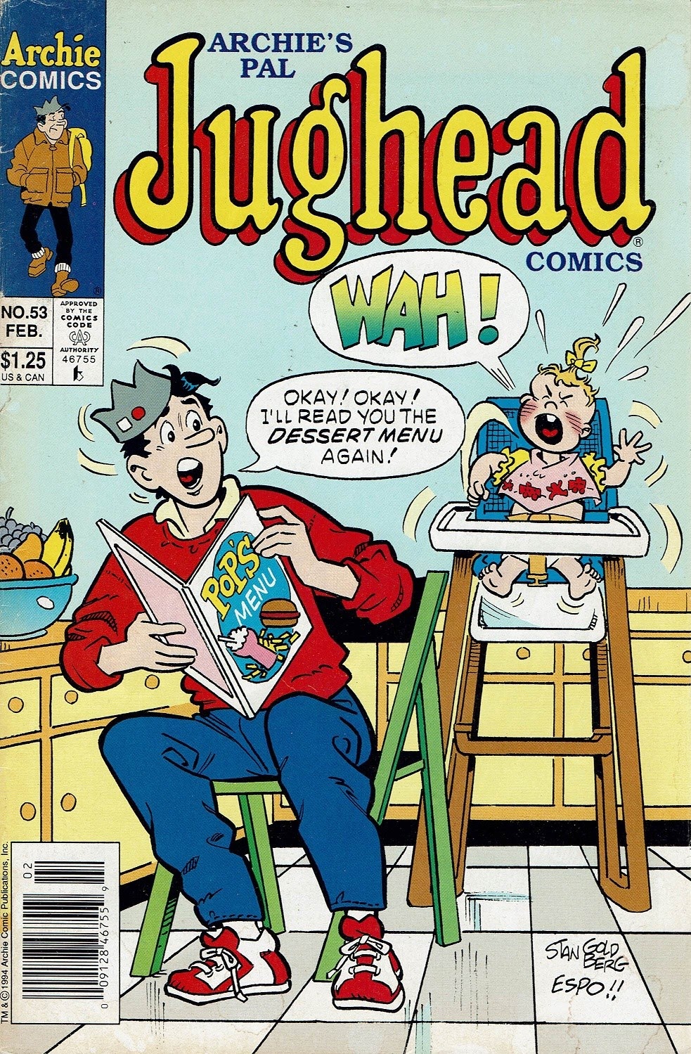 Read online Archie's Pal Jughead Comics comic -  Issue #53 - 1