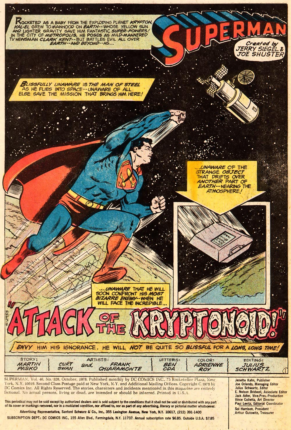 Read online Superman (1939) comic -  Issue #328 - 2
