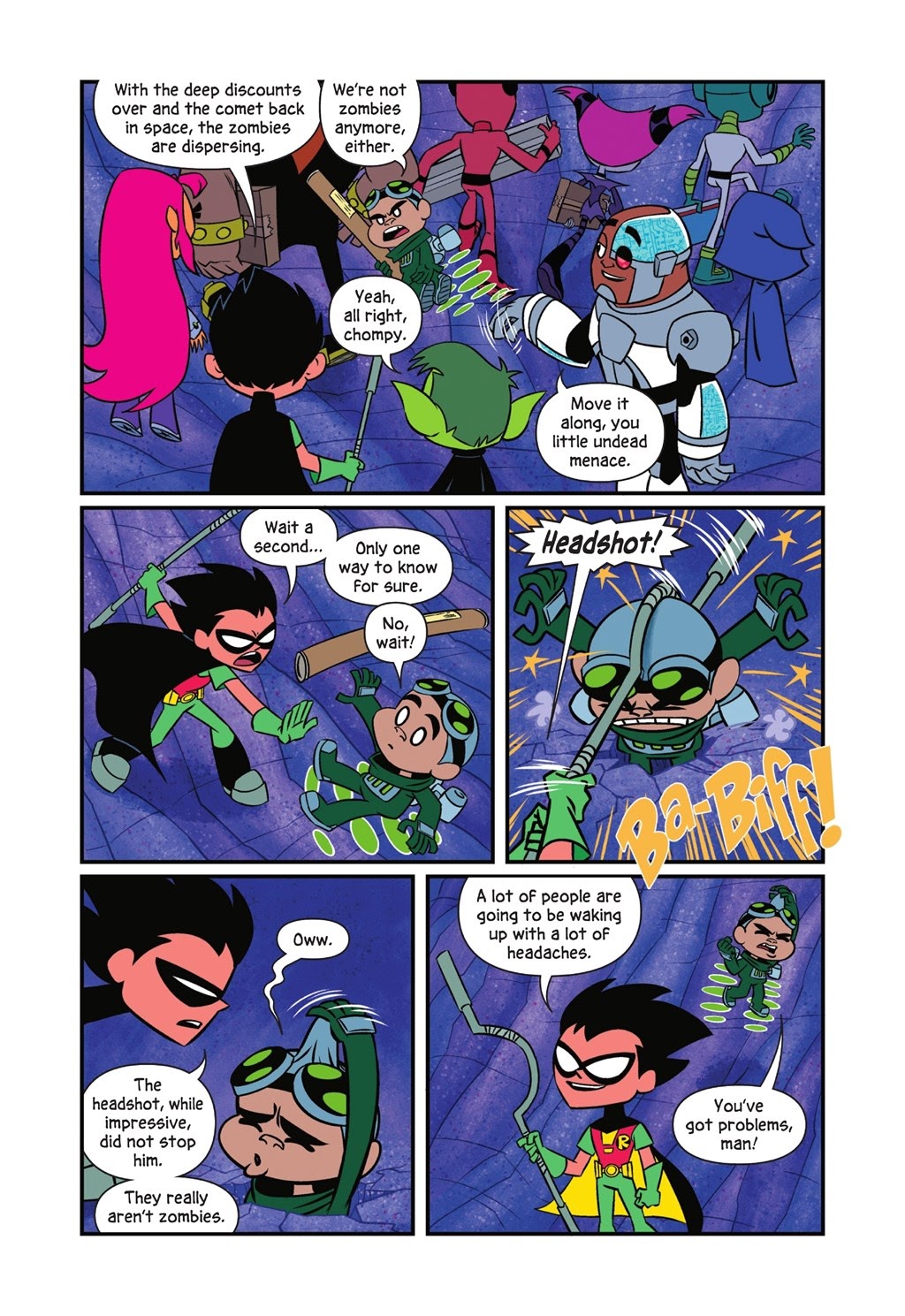Read online Teen Titans Go! Undead?! comic -  Issue # TPB (Part 2) - 24