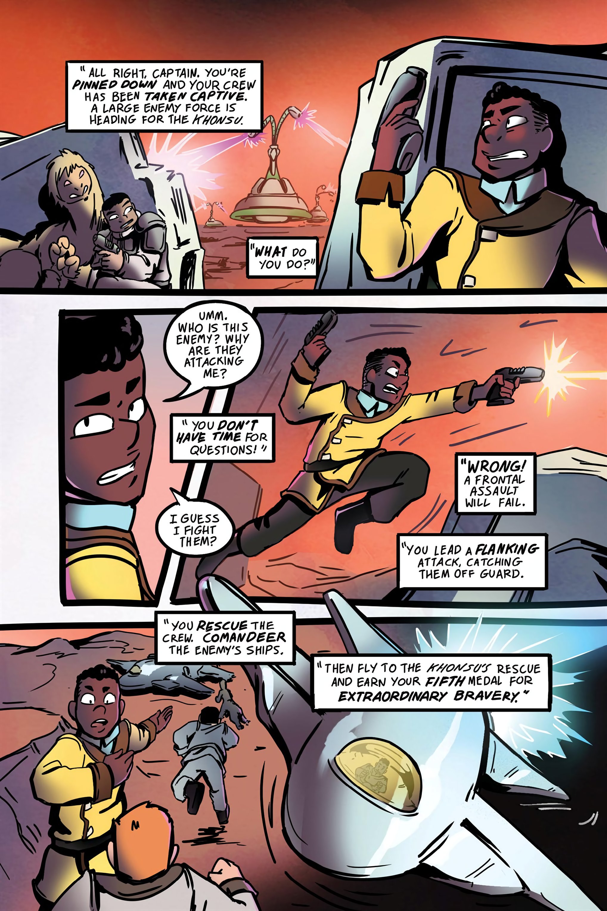 Read online Cosmic Cadets: Contact! comic -  Issue # TPB (Part 1) - 7