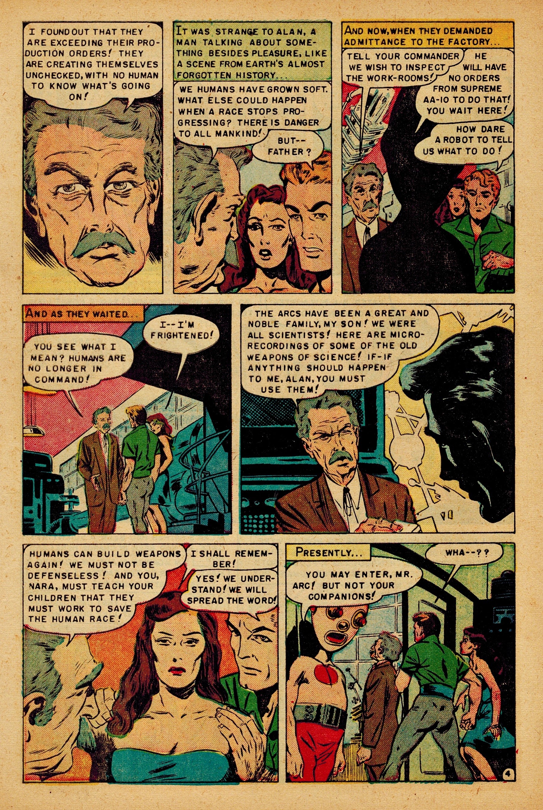 Read online Robotmen of the Lost Planet comic -  Issue # Full - 6