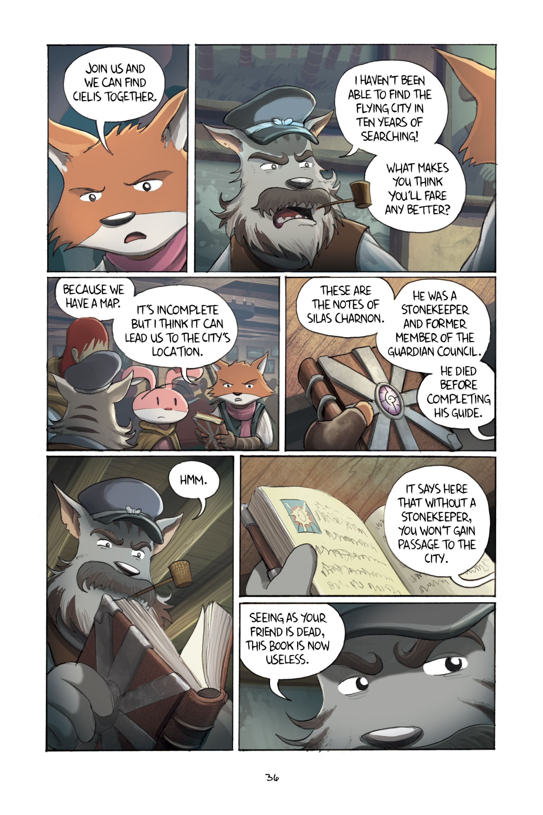 Read online Amulet comic -  Issue # TPB 3 (Part 1) - 35