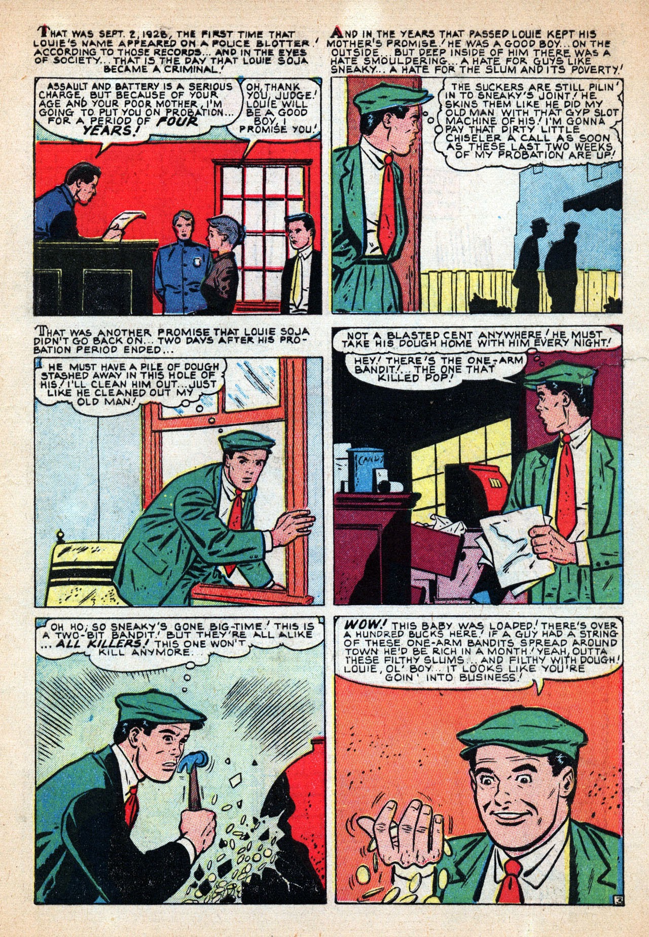 Read online Crime Exposed (1950) comic -  Issue #4 - 5