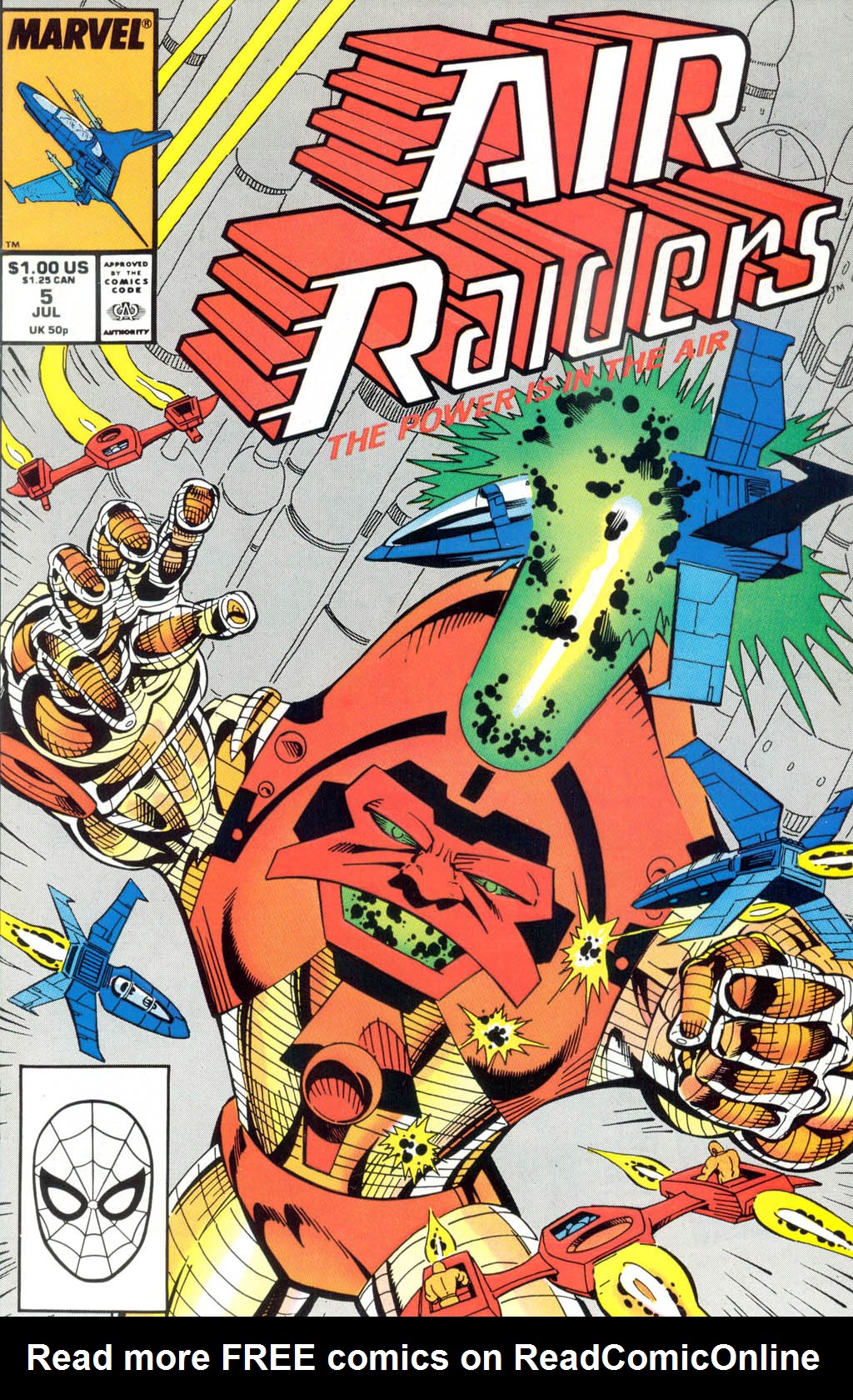 Read online Air Raiders comic -  Issue #5 - 1