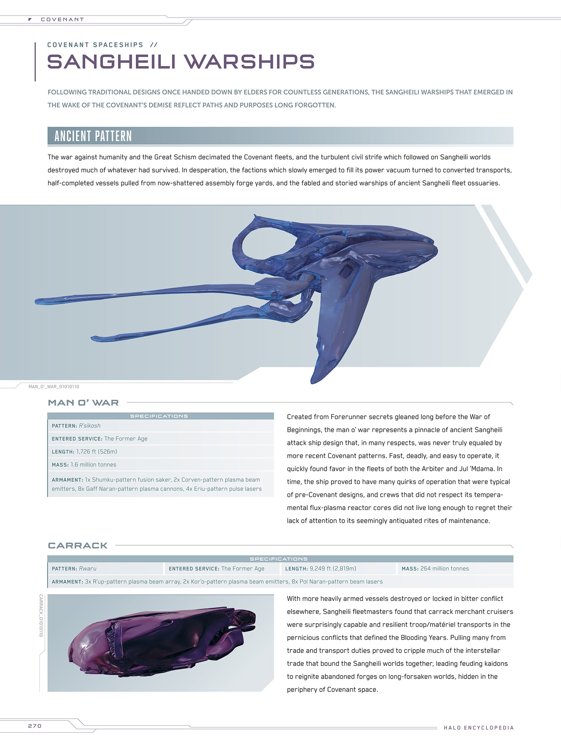 Read online Halo Encyclopedia comic -  Issue # TPB (Part 3) - 66