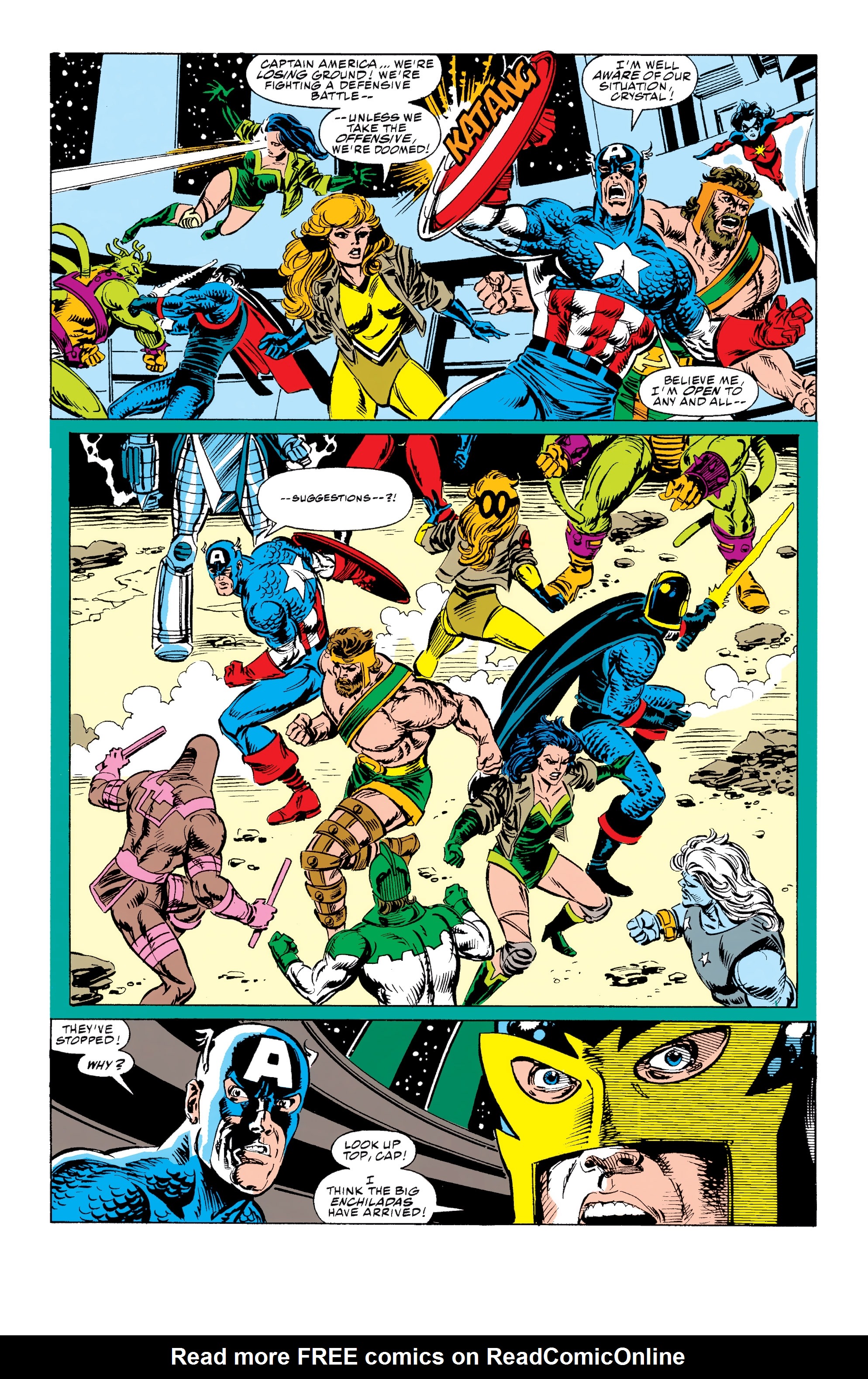 Read online Avengers Epic Collection: Operation Galactic Storm comic -  Issue # TPB (Part 3) - 61