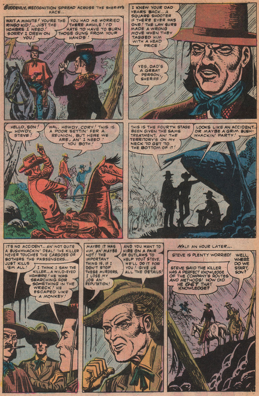 Read online Ringo Kid (1970) comic -  Issue #26 - 28