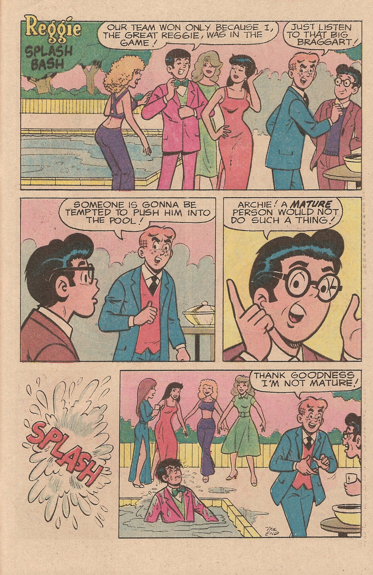 Read online Reggie's Wise Guy Jokes comic -  Issue #55 - 29