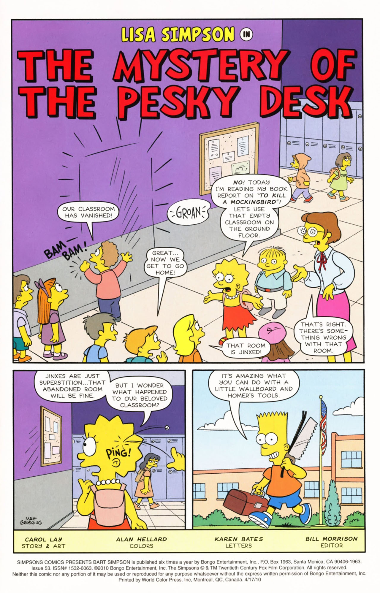 Read online Bart Simpson comic -  Issue #53 - 2