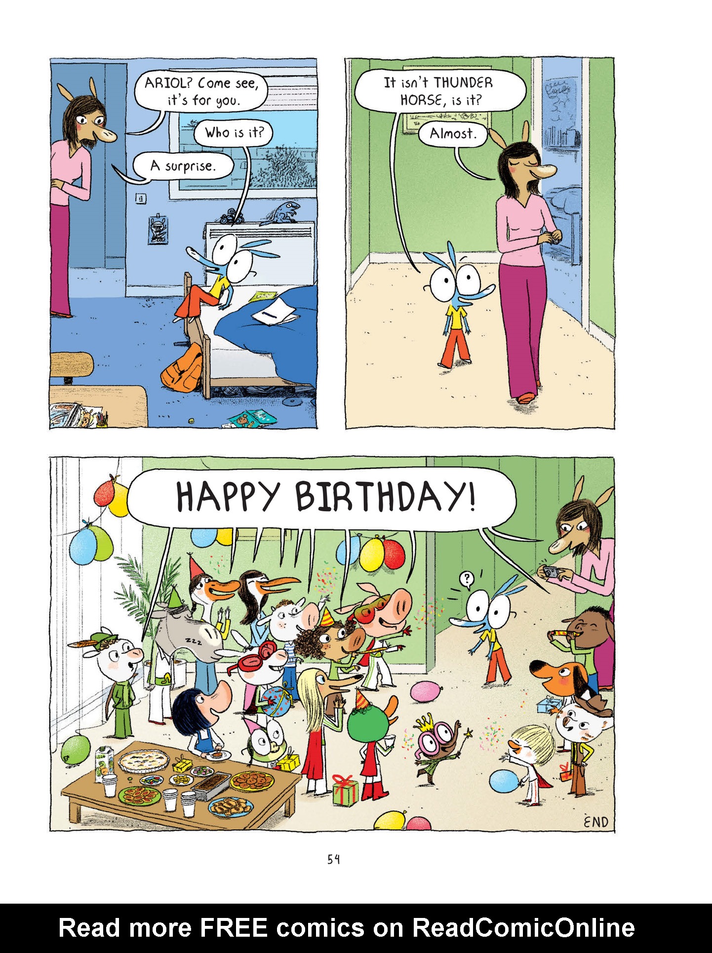 Read online Ariol comic -  Issue # TPB 6 - 55