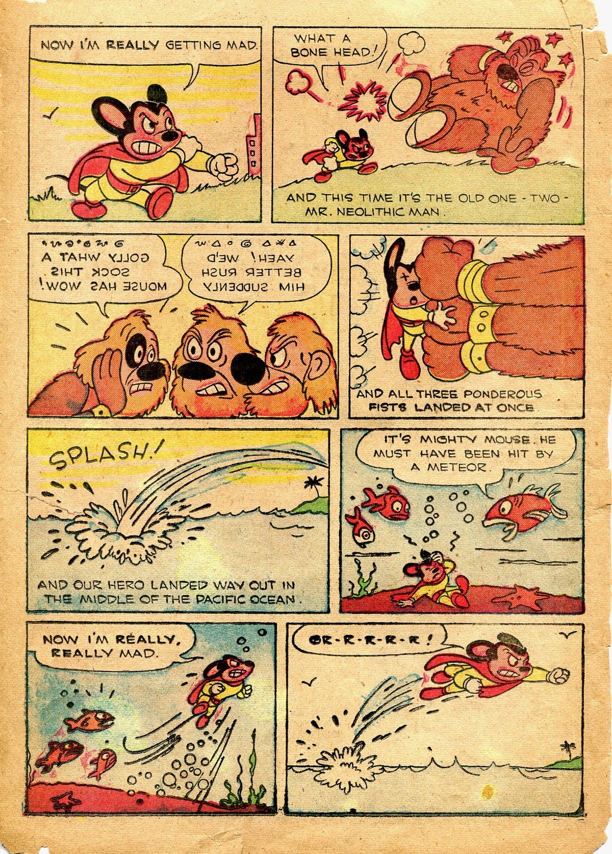 Read online Paul Terry's Mighty Mouse Comics comic -  Issue #28 - 8