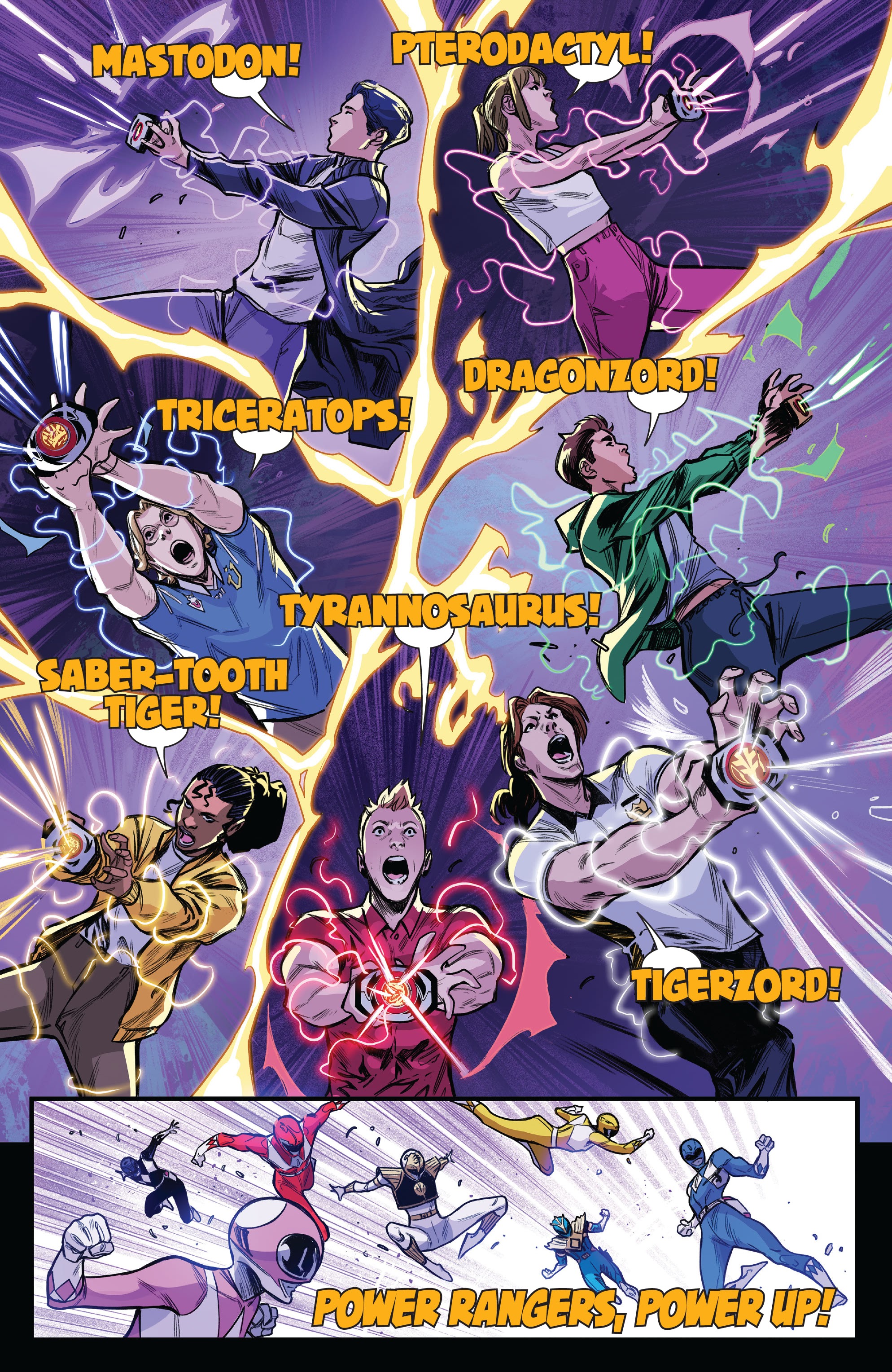 Read online Mighty Morphin Power Rangers comic -  Issue #100 - 6