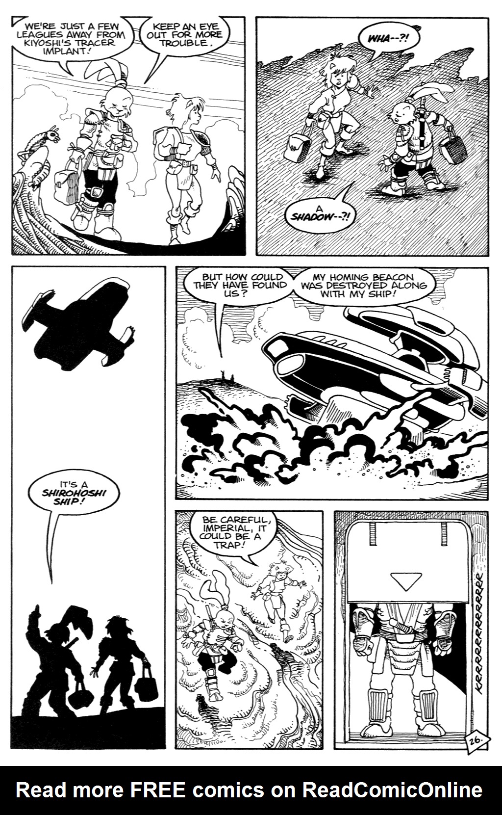 Read online Space Usagi comic -  Issue #2 - 28