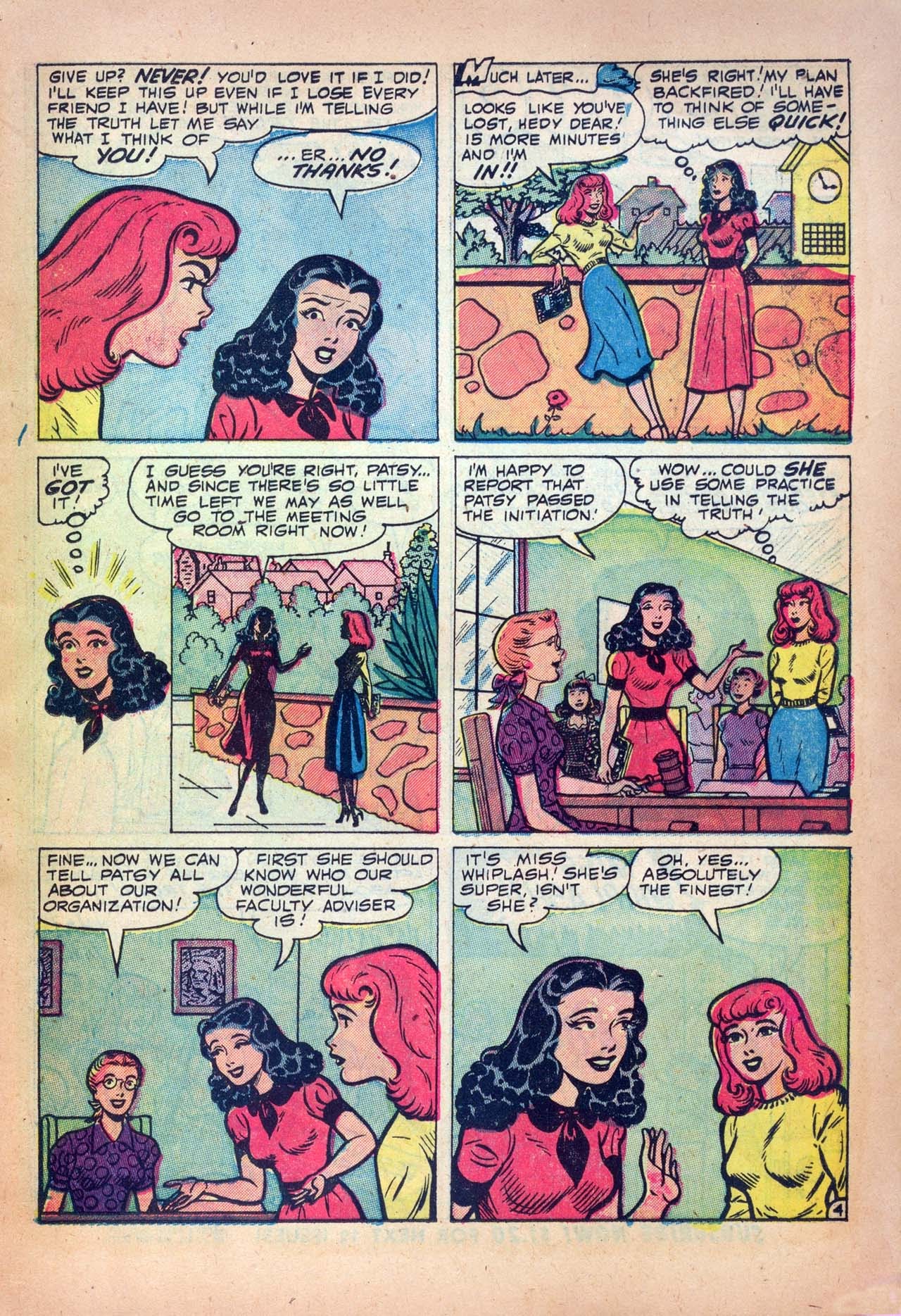Read online Patsy and Hedy comic -  Issue #1 - 19