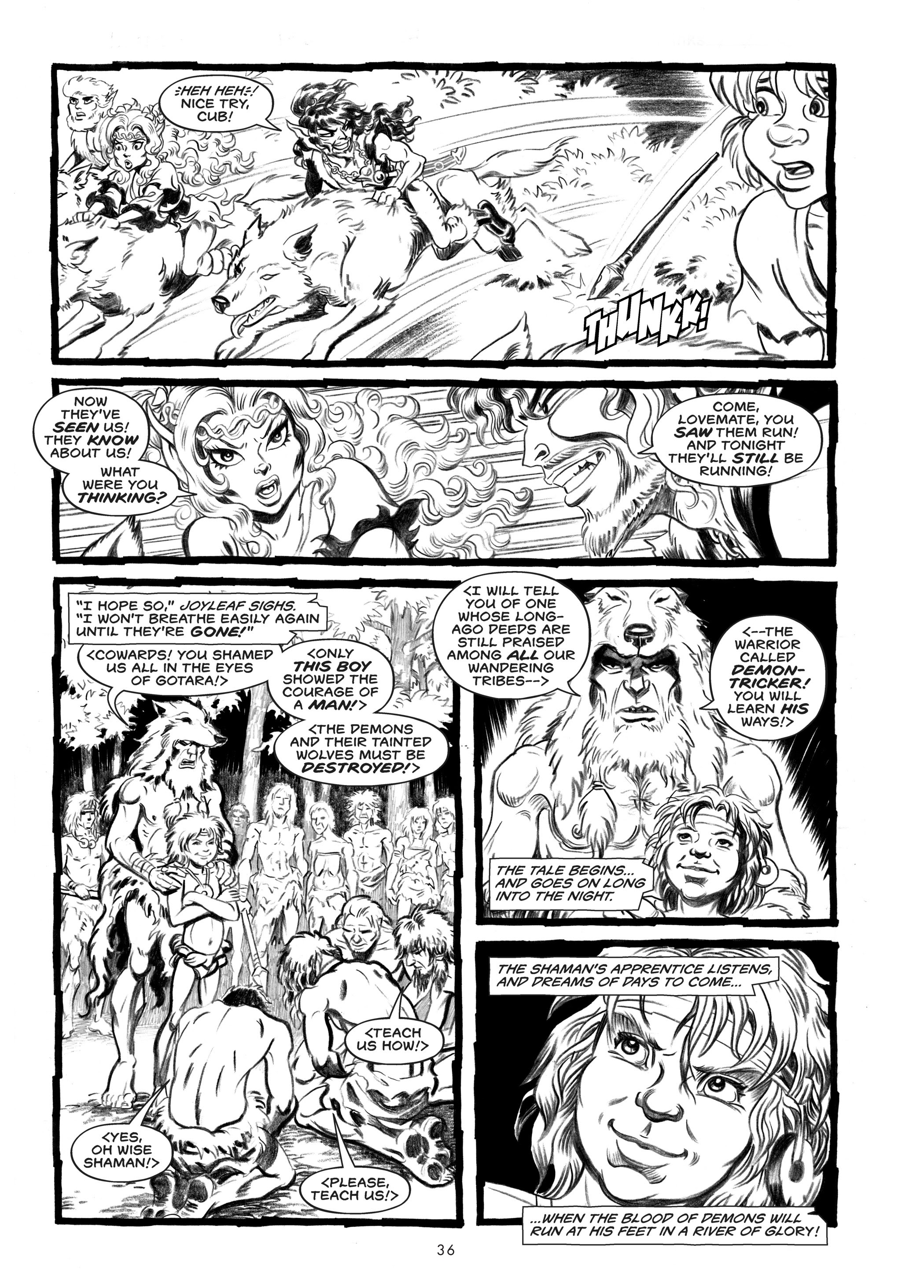 Read online The Complete ElfQuest comic -  Issue # TPB 6 (Part 1) - 38