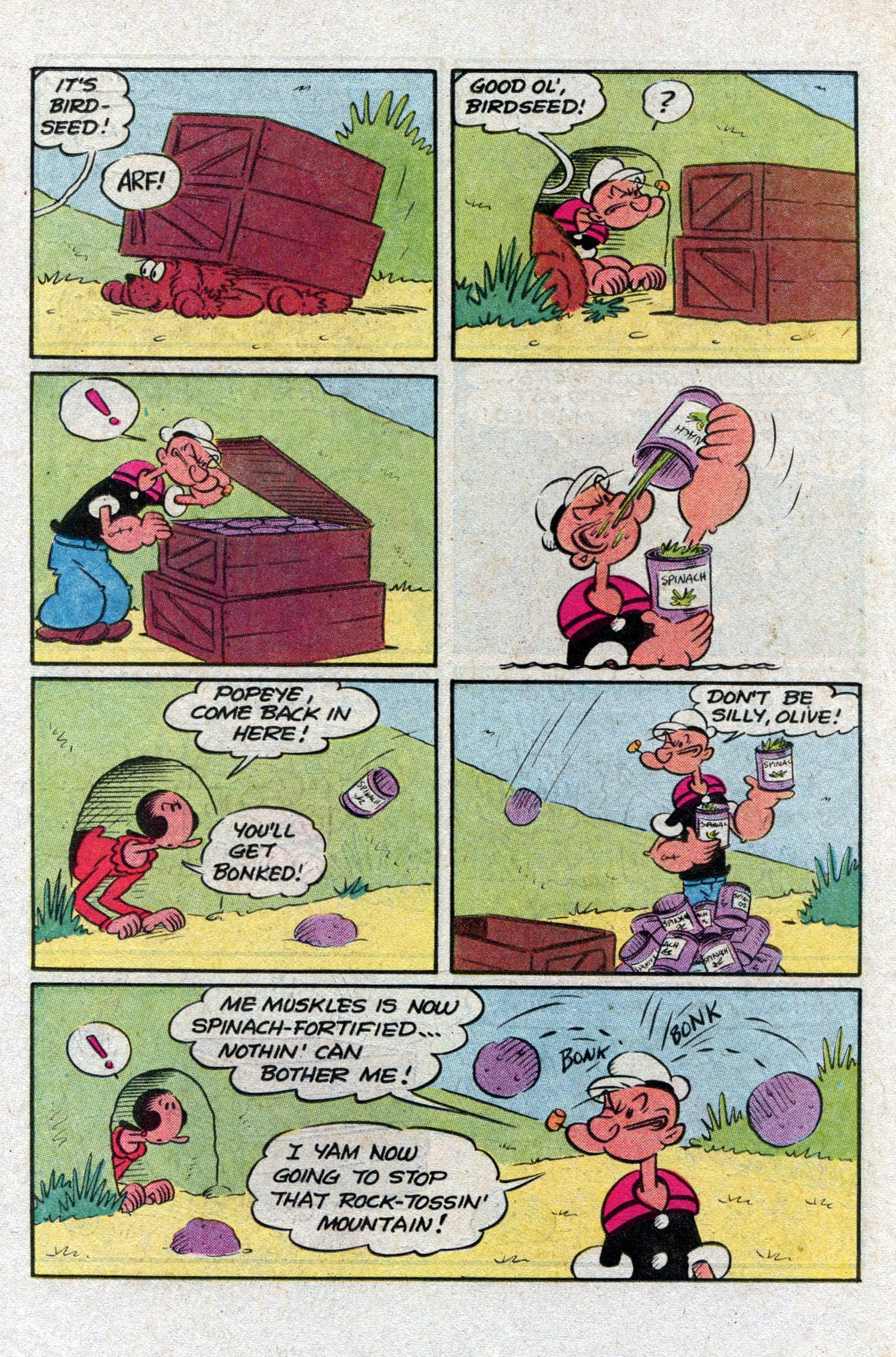 Read online Popeye (1948) comic -  Issue #170 - 22