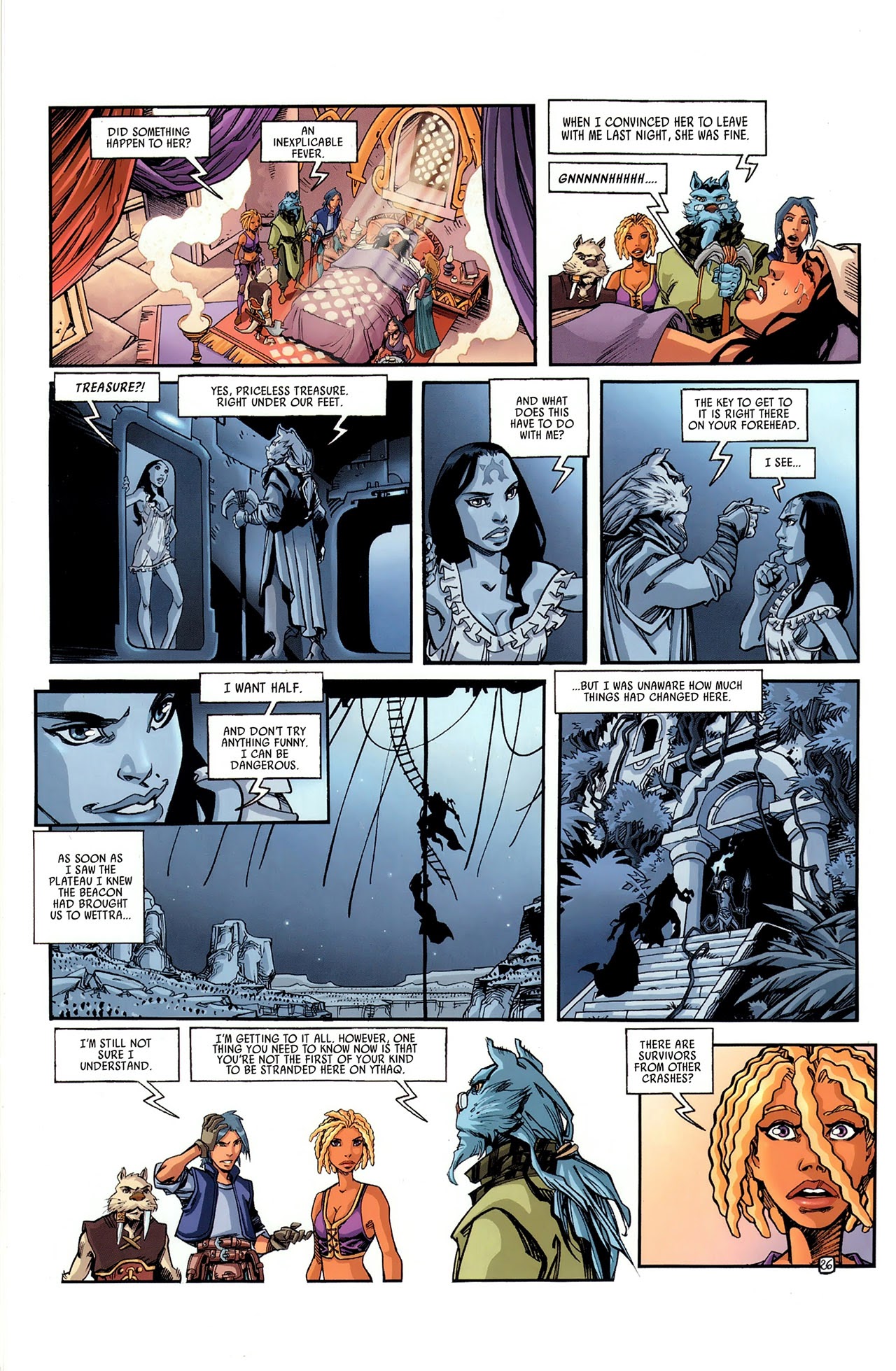 Read online Ythaq: The Forsaken World comic -  Issue #3 - 30