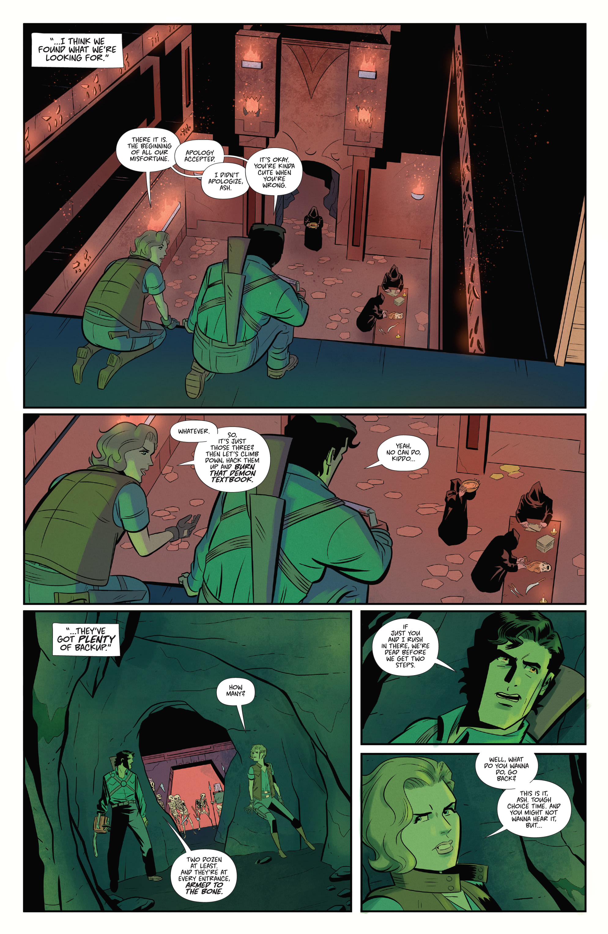 Read online Death To The Army of Darkness comic -  Issue #4 - 16