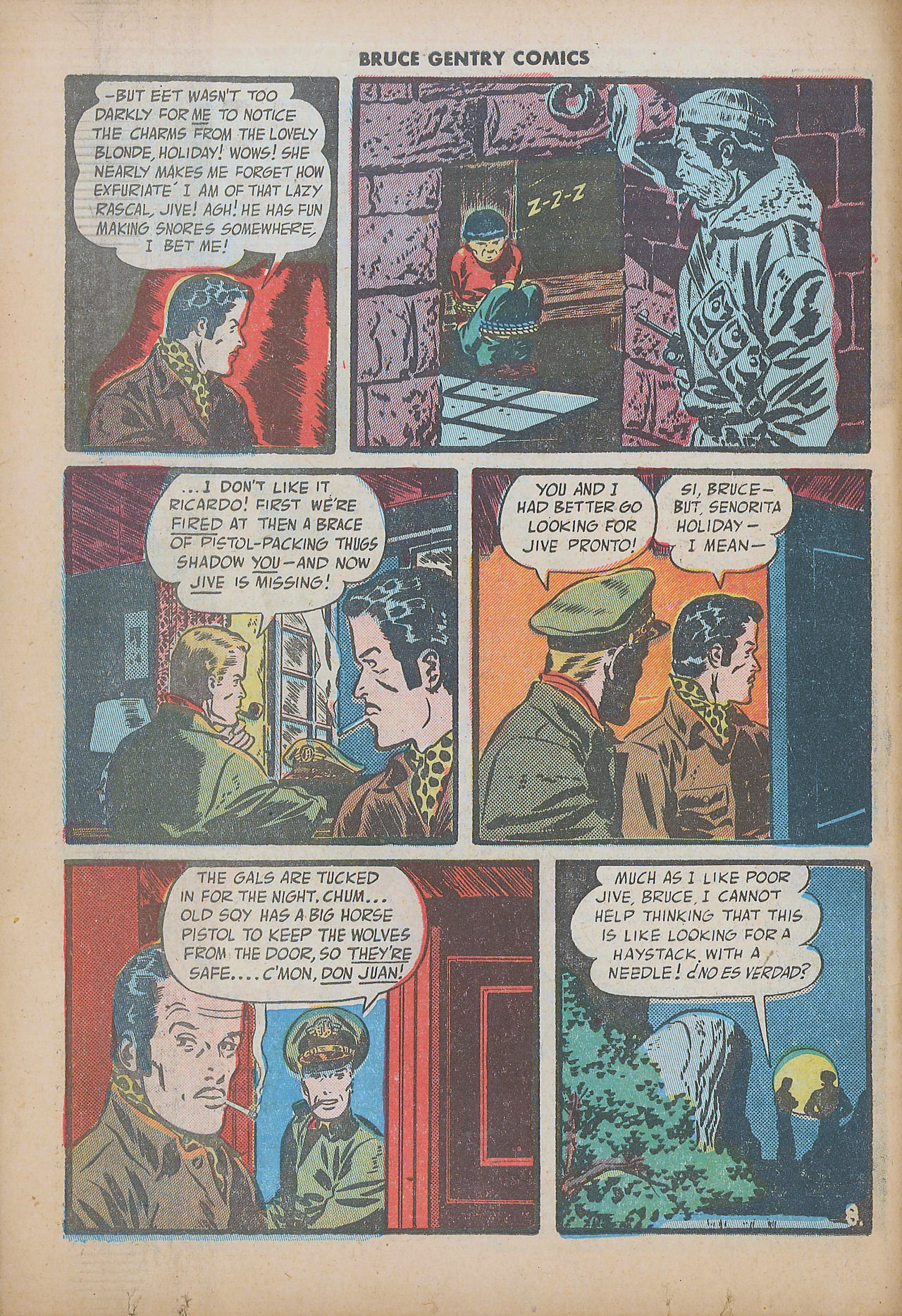 Read online Bruce Gentry comic -  Issue #2 - 18