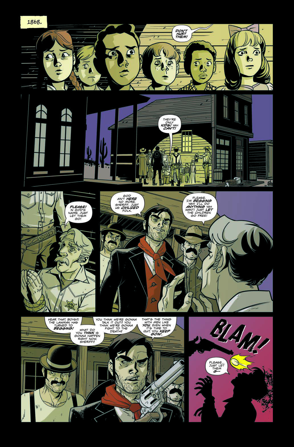 Read online Midnight Western Theatre comic -  Issue #1 - 5