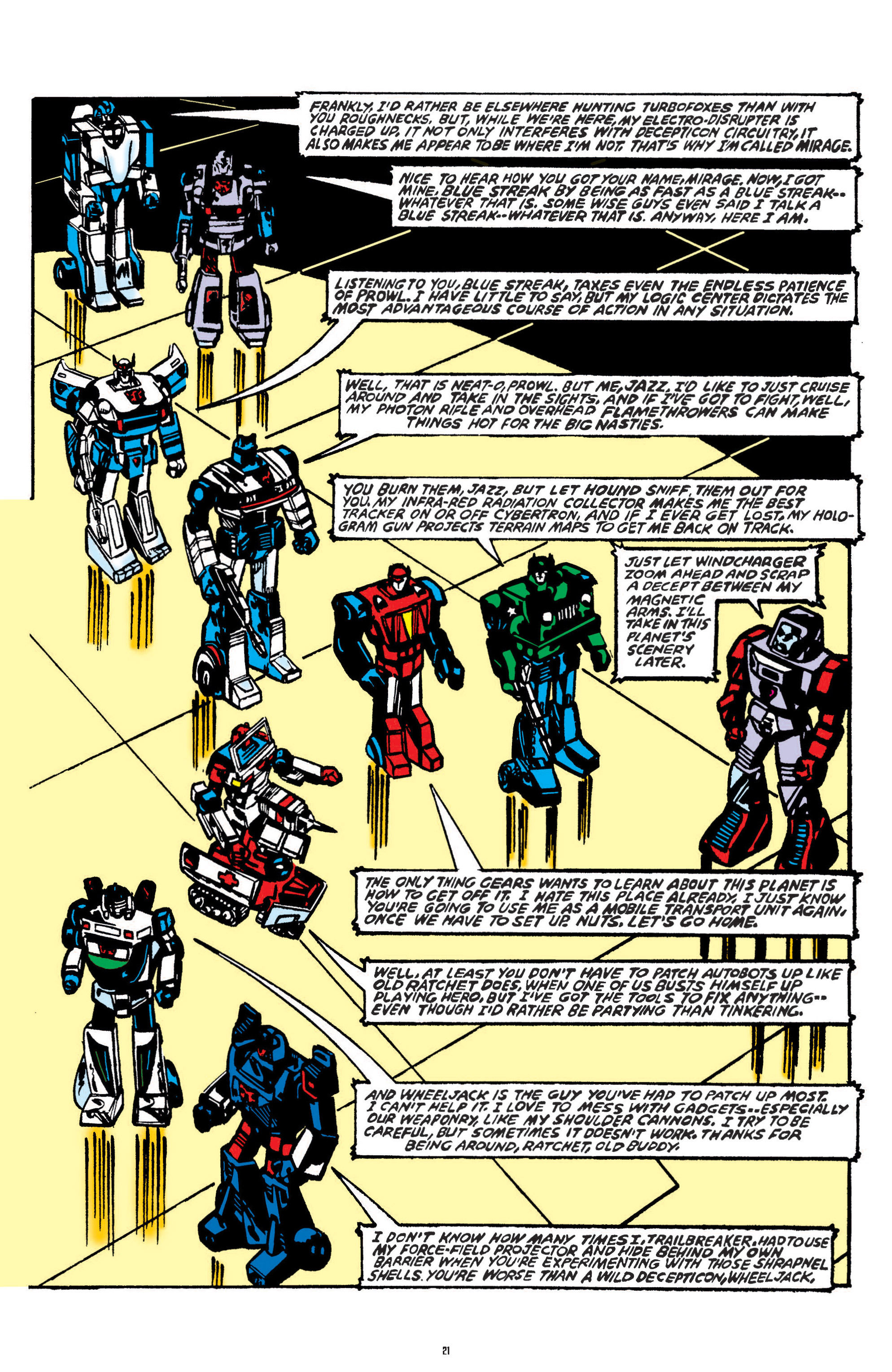 Read online The Transformers Classics comic -  Issue # TPB 1 - 22