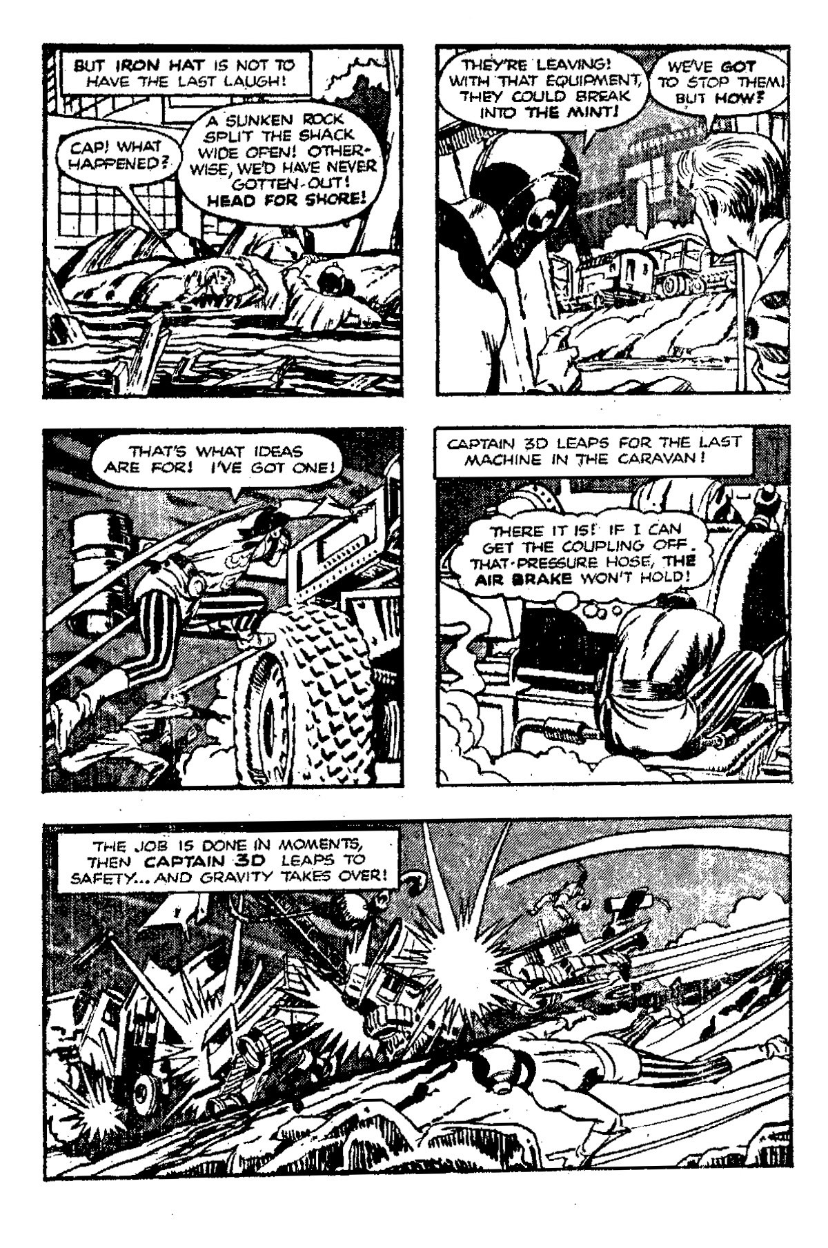 Read online Captain 3-D comic -  Issue # Full - 32