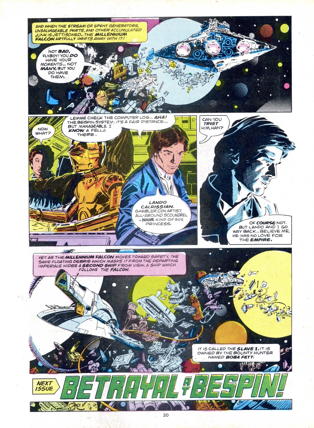 Read online Return of the Jedi comic -  Issue #58 - 20