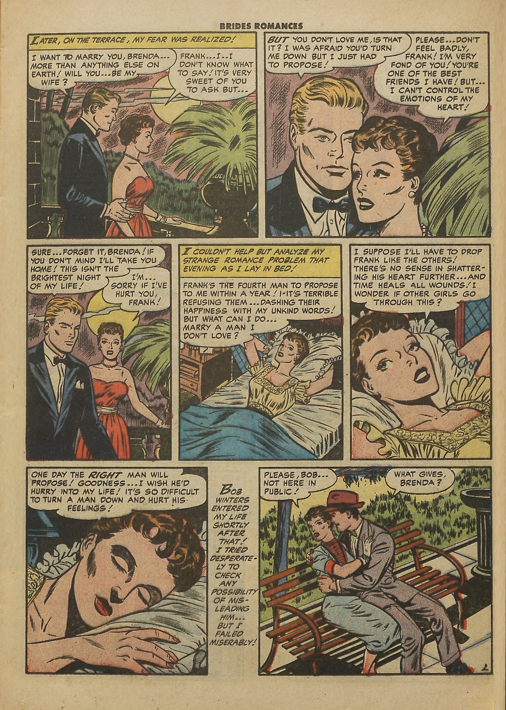 Read online Brides Romances comic -  Issue #7 - 13