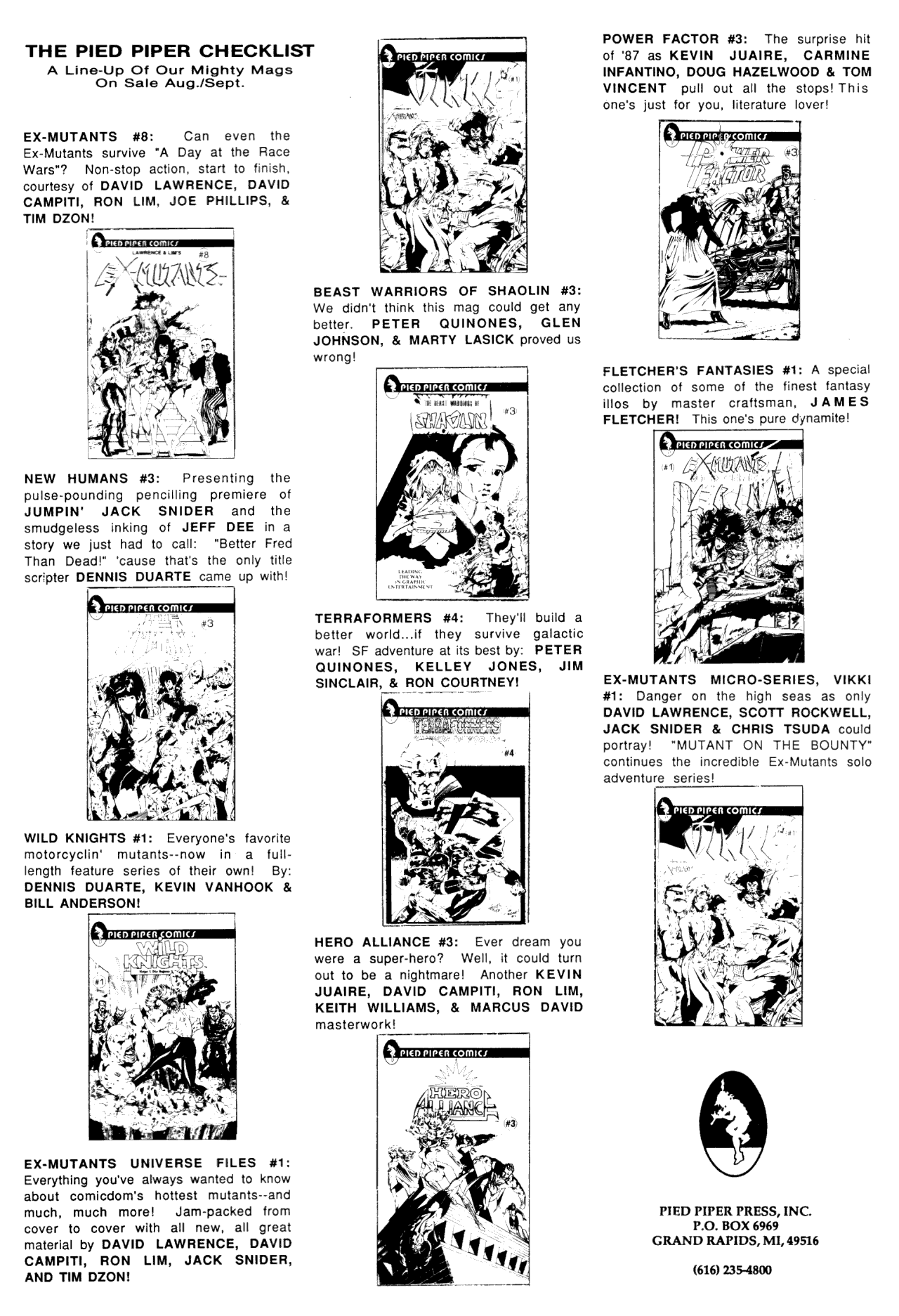 Read online Ex-Mutants (1986) comic -  Issue #7 - 42