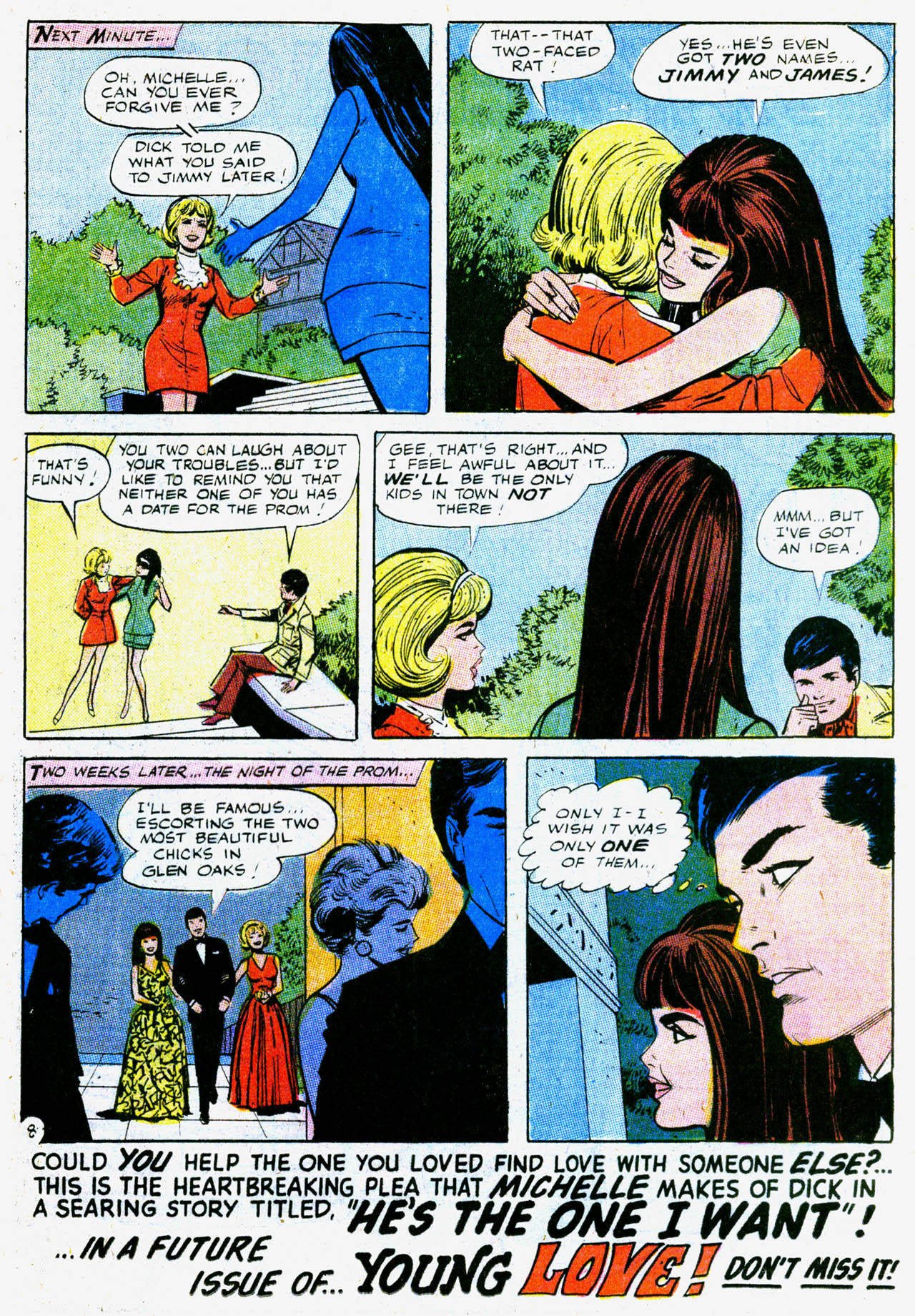 Read online Young Love (1963) comic -  Issue #80 - 17