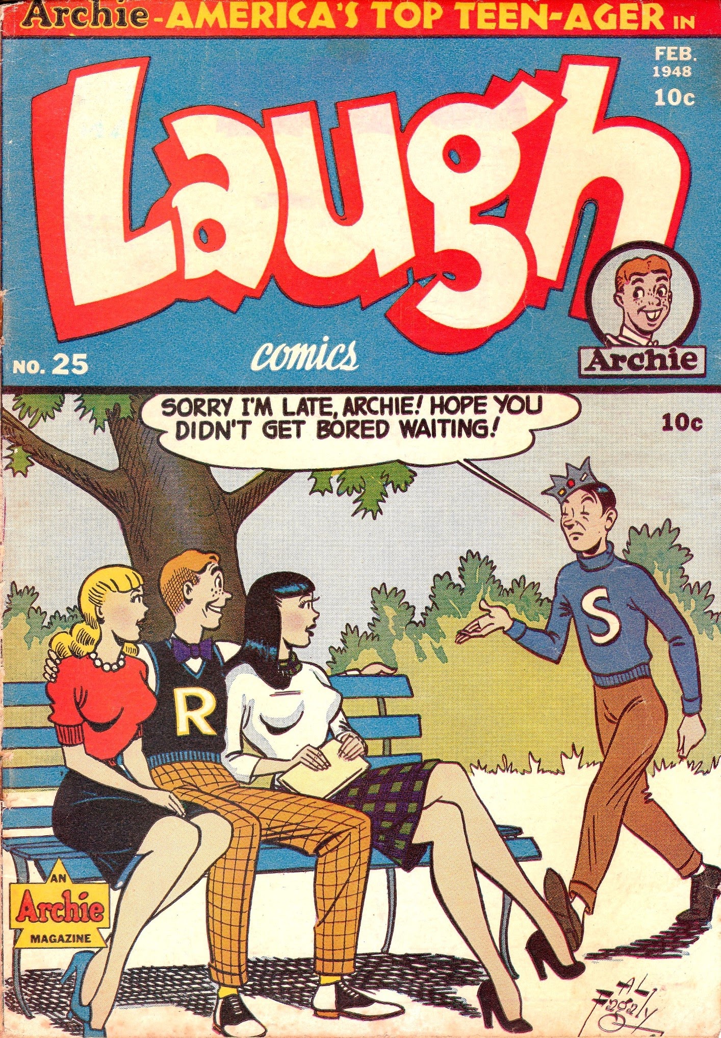 Read online Laugh (Comics) comic -  Issue #25 - 1