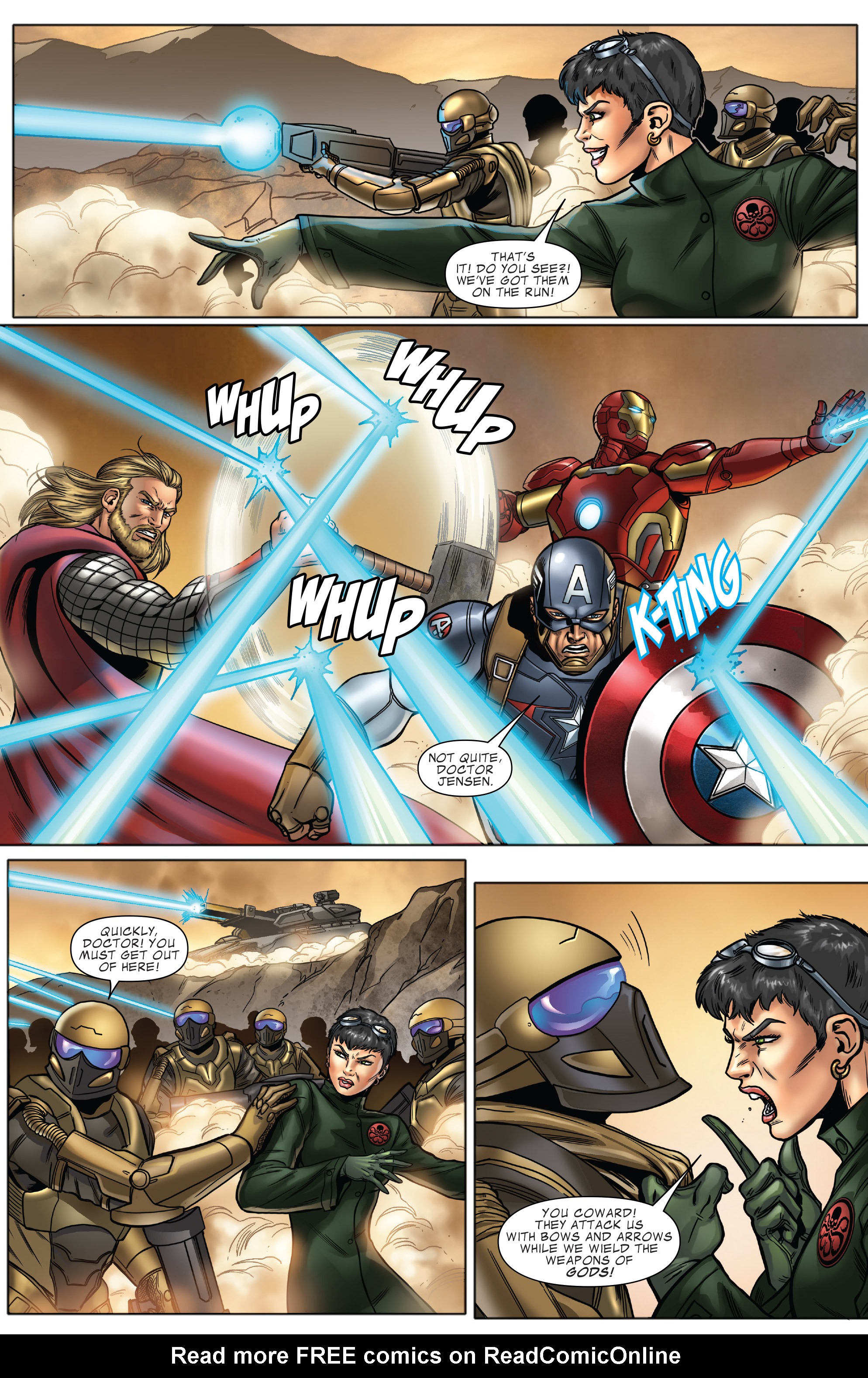 Read online Avengers: Operation Hydra comic -  Issue # Full - 16