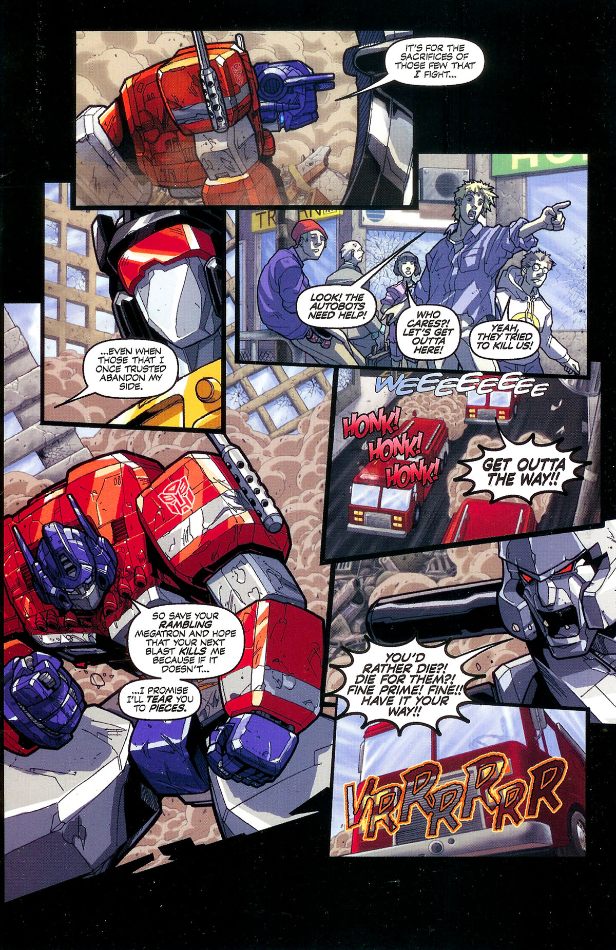 Read online Transformers: Generation 1 (2002) comic -  Issue #6 - 12