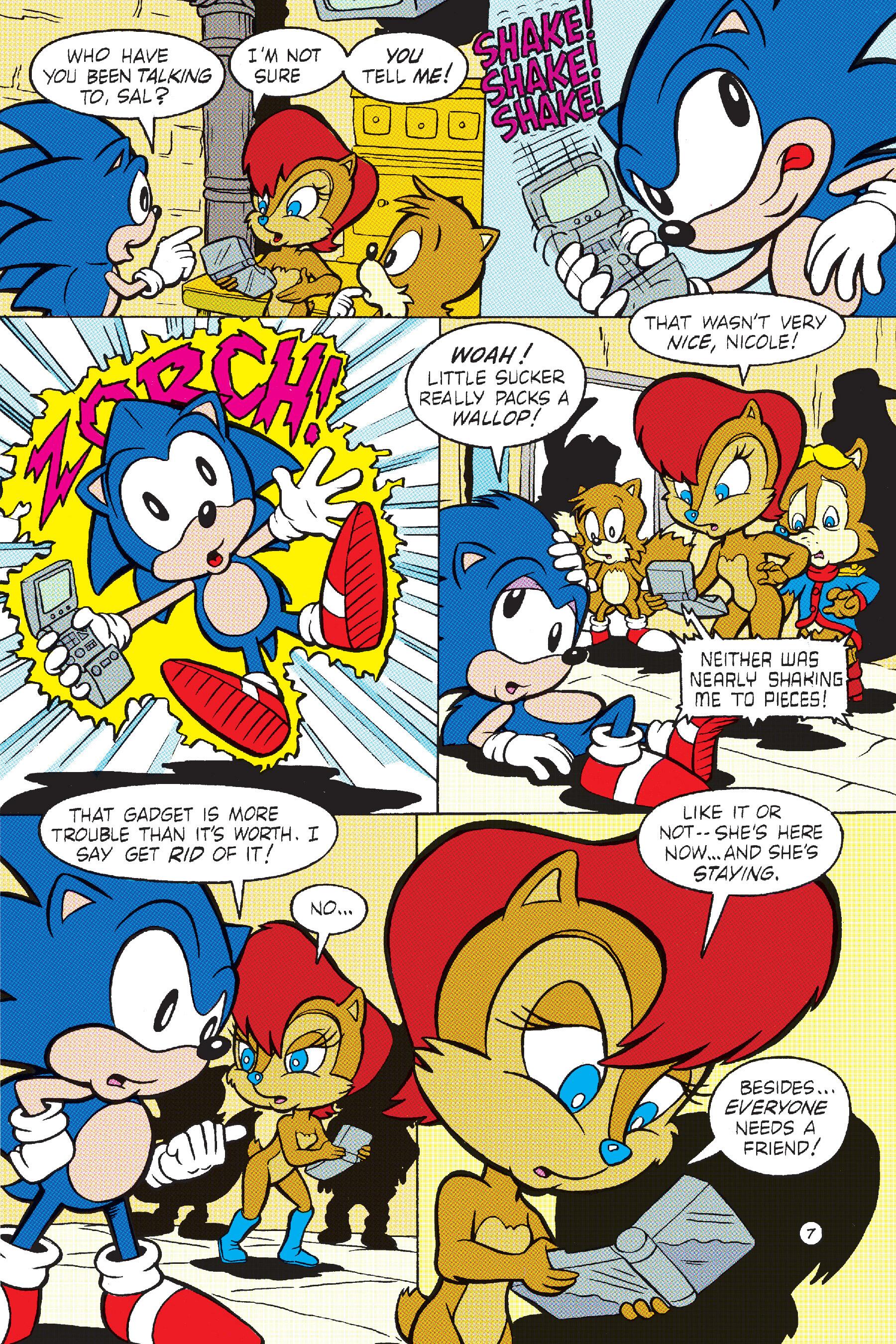 Read online Sonic The Hedgehog In Your Face Special comic -  Issue # Full - 8