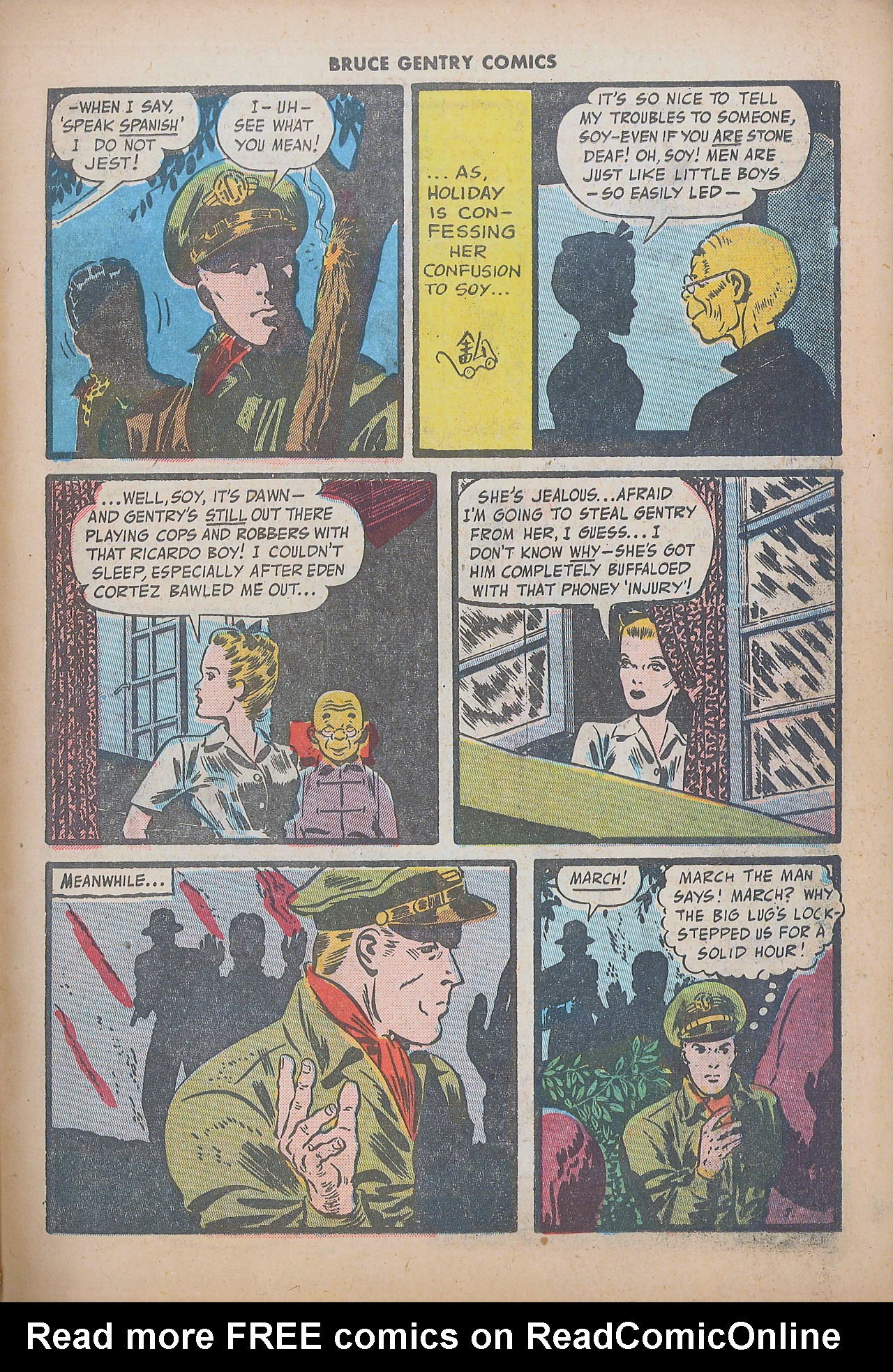 Read online Bruce Gentry comic -  Issue #2 - 27