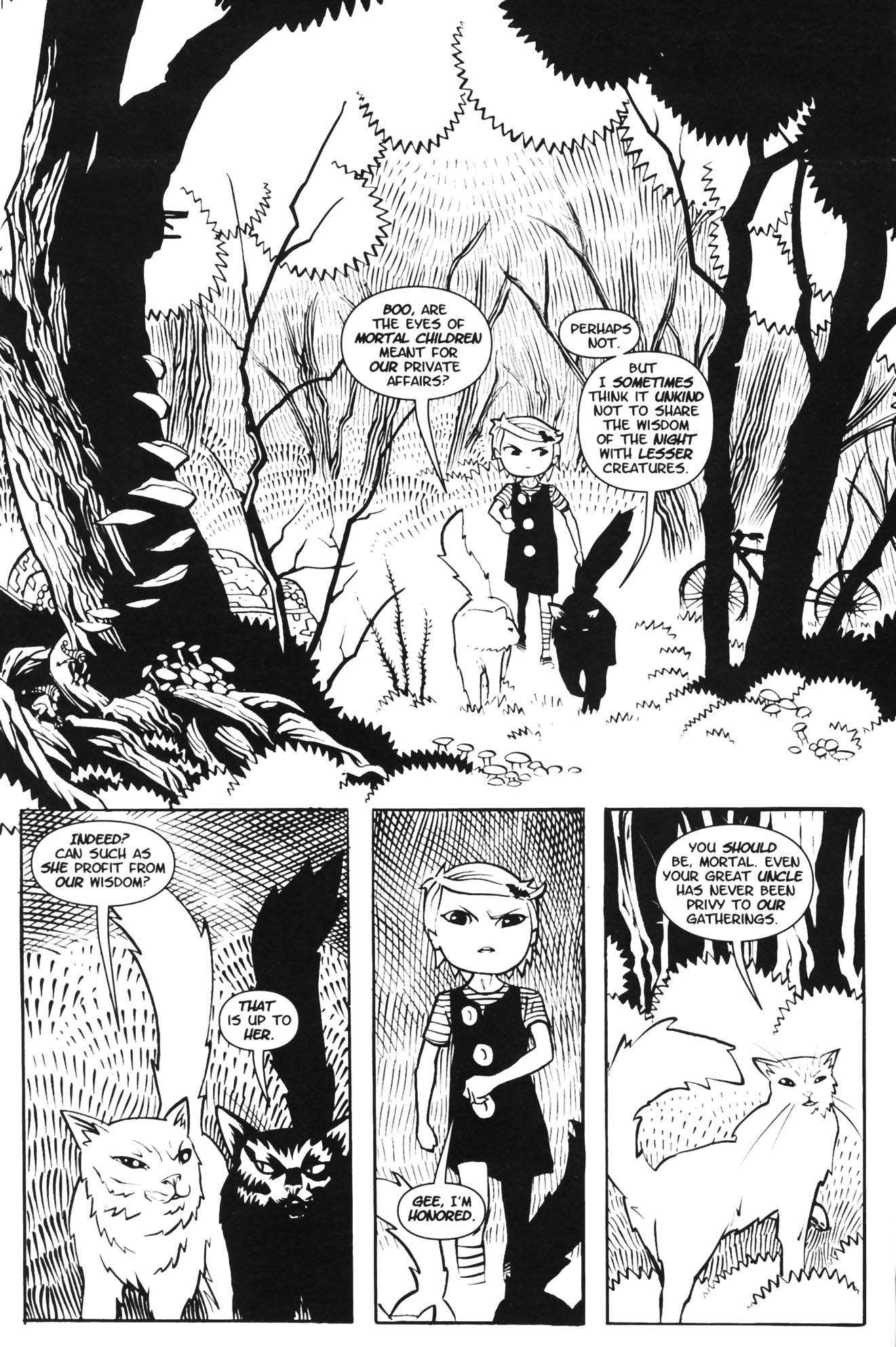 Read online Courtney Crumrin and the Coven of Mystics comic -  Issue #2 - 7
