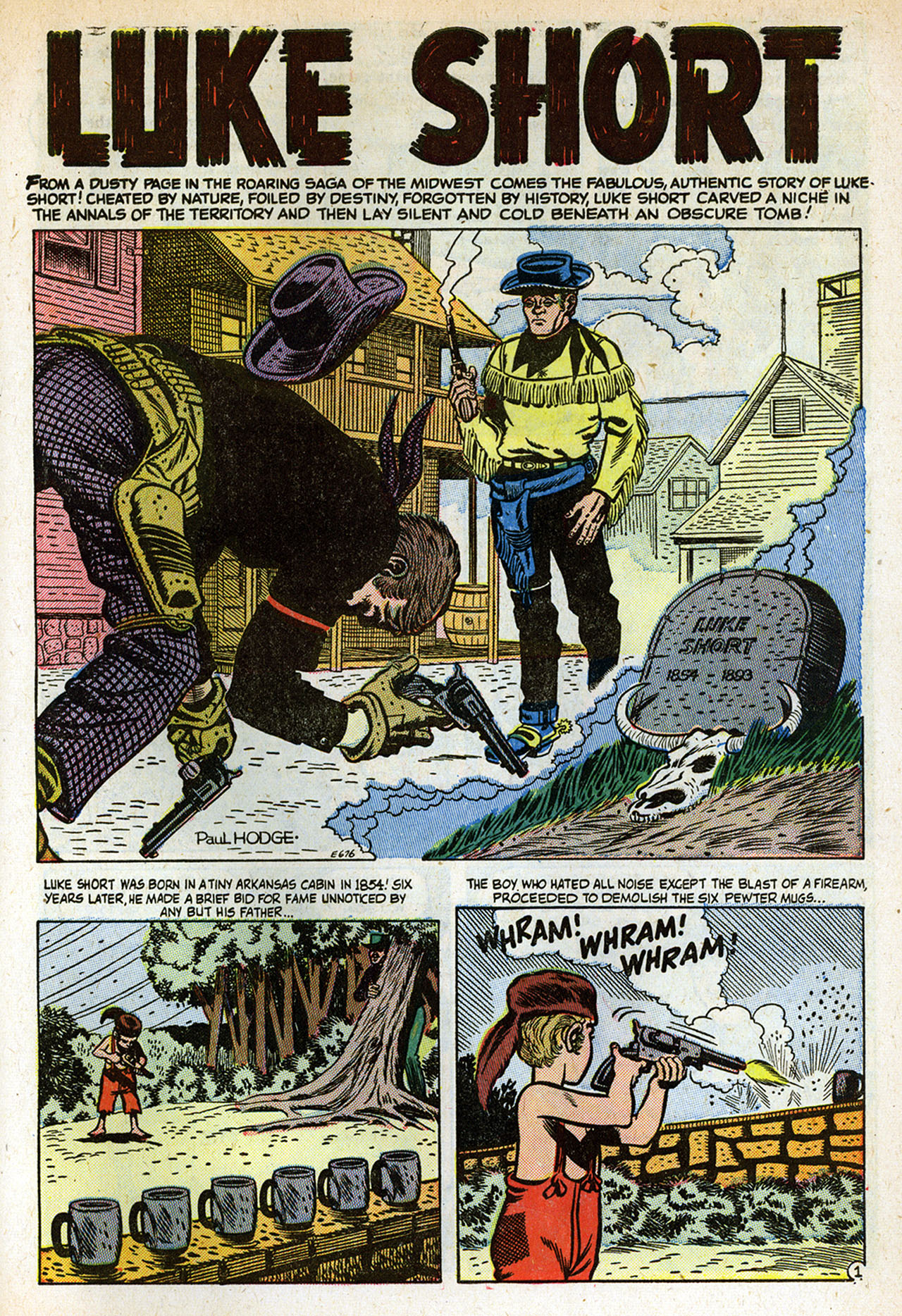 Read online Western Outlaws (1954) comic -  Issue #4 - 27