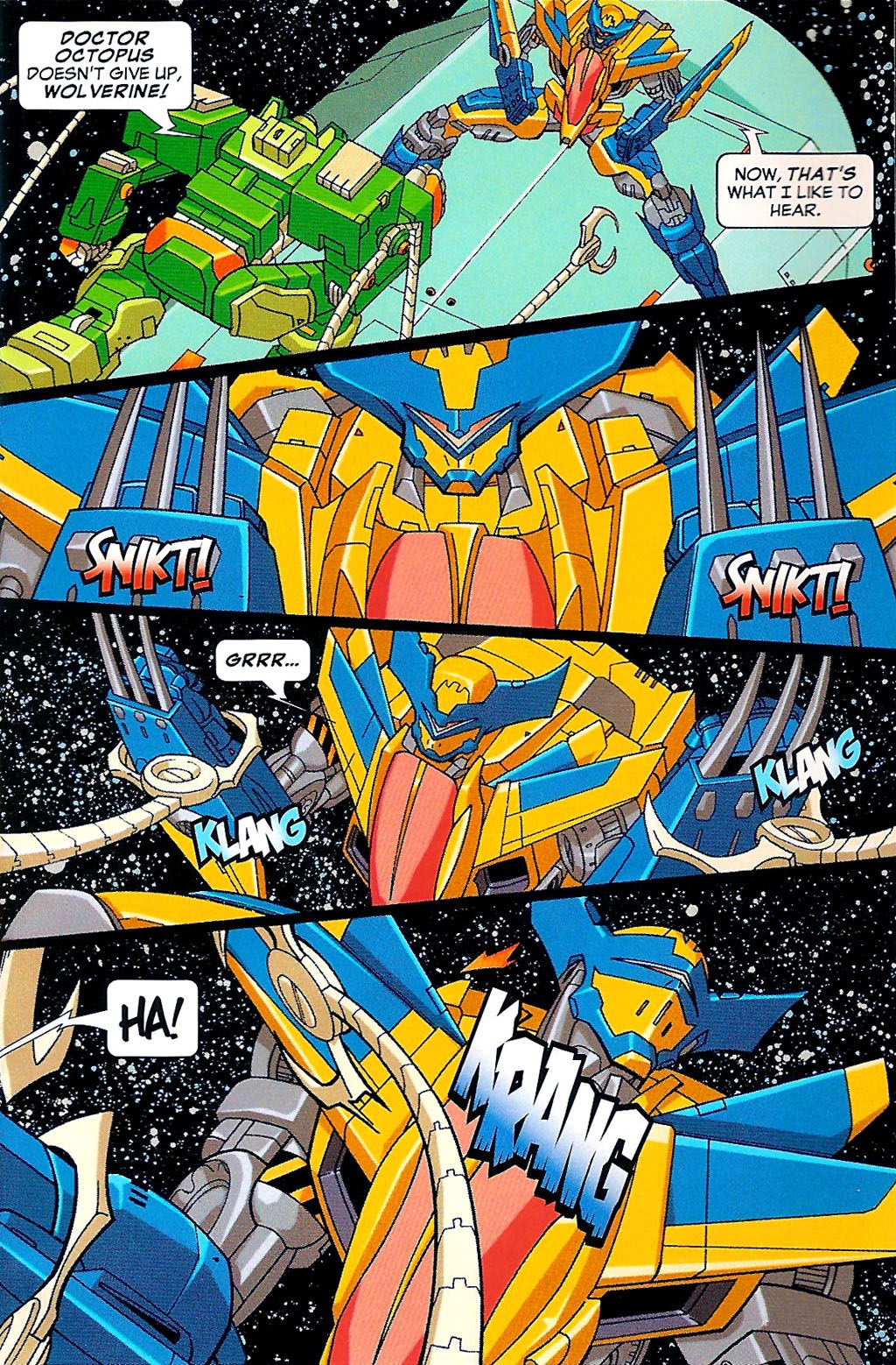 Read online Marvel Megamorphs comic -  Issue # Wolverine - 5