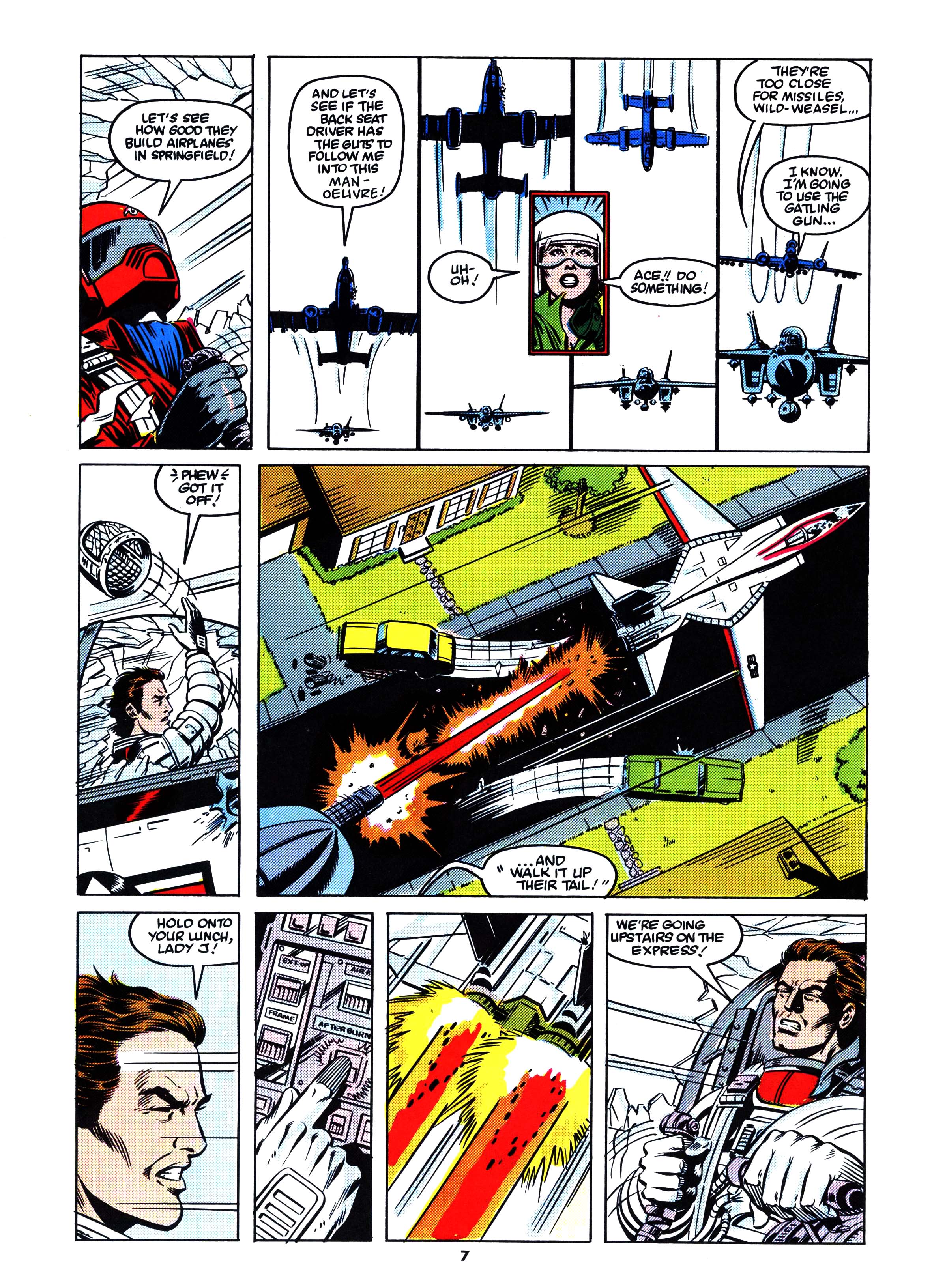 Read online Action Force comic -  Issue #4 - 7
