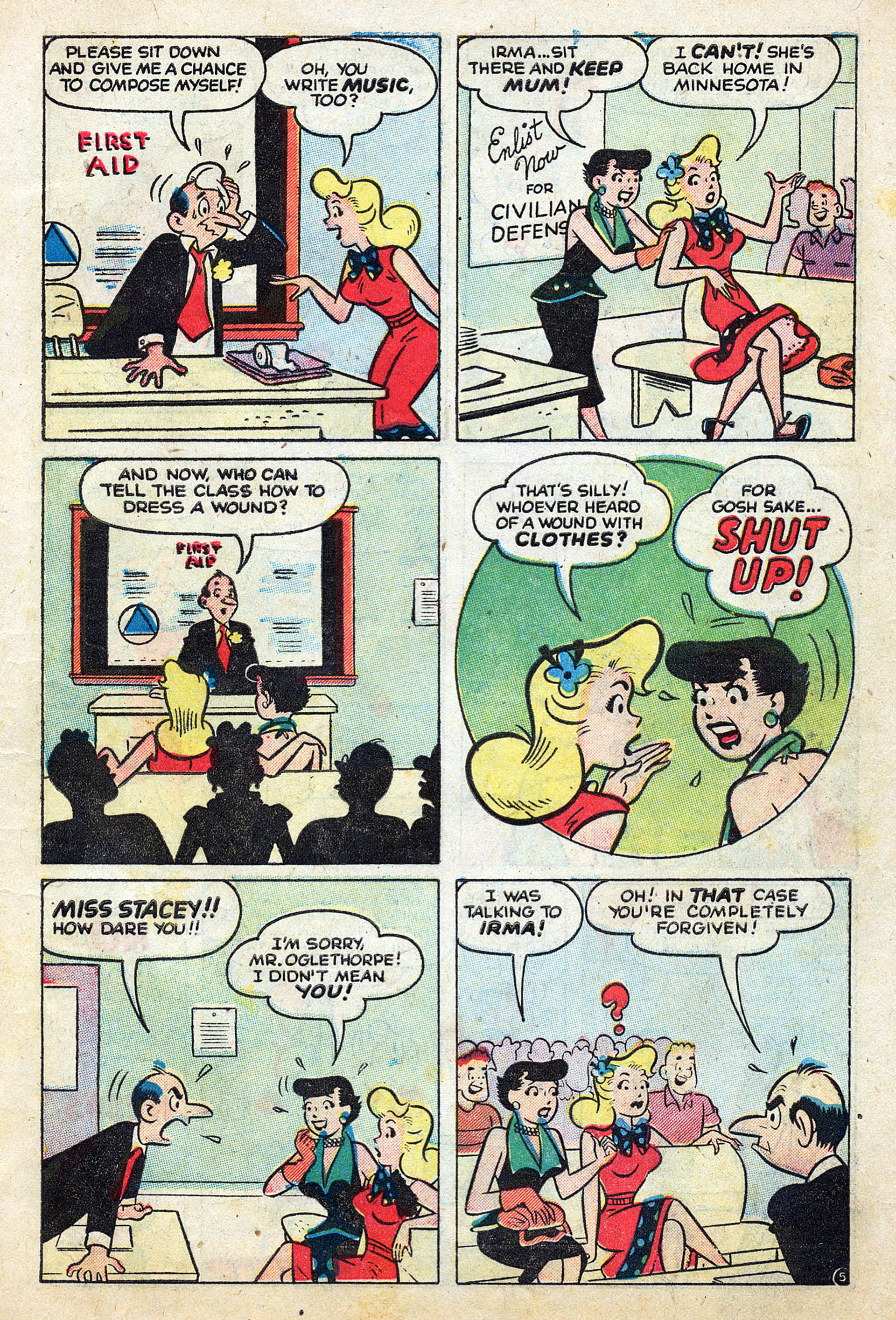 Read online My Friend Irma comic -  Issue #14 - 7