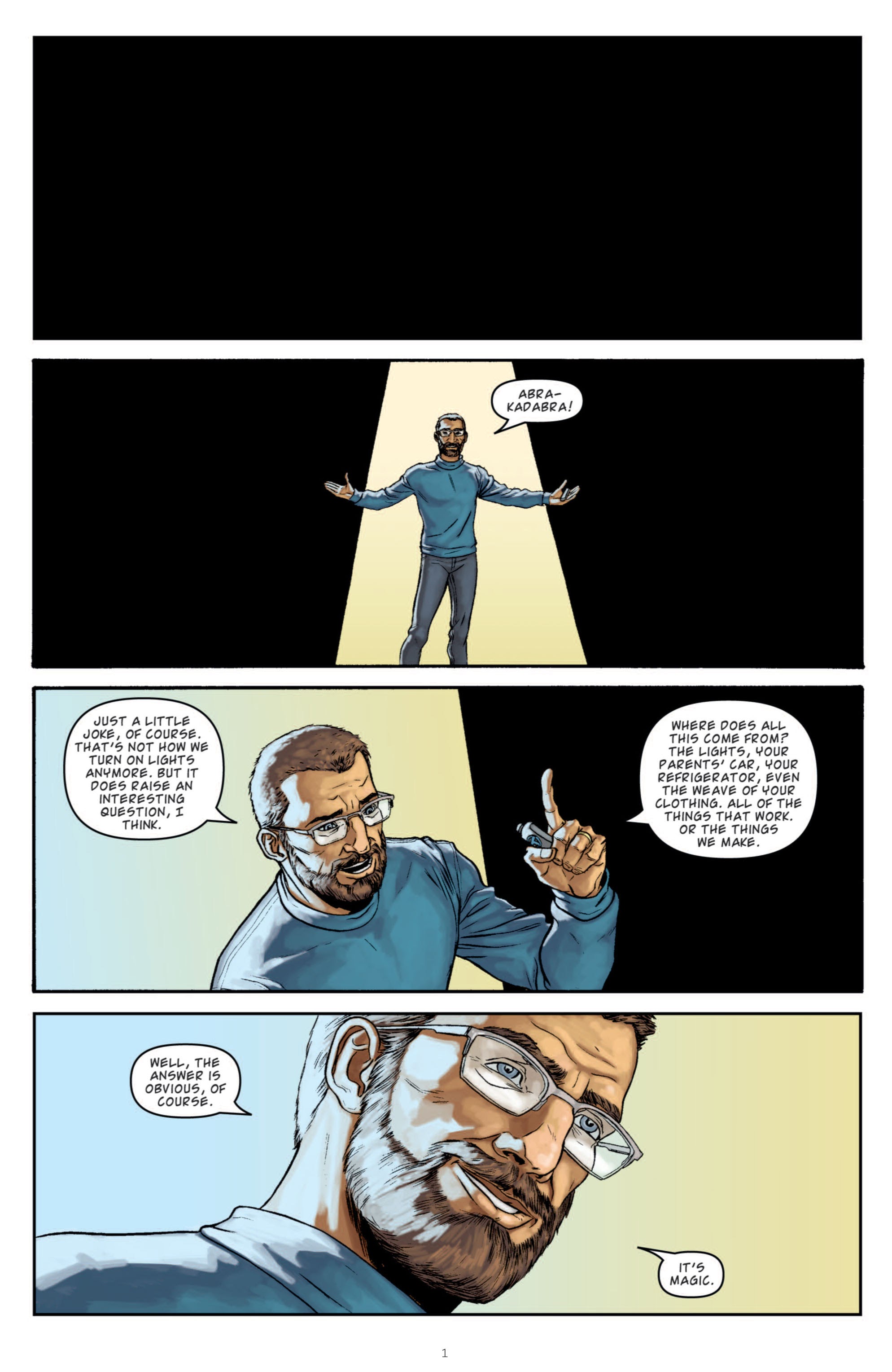 Read online Smoke And Mirrors comic -  Issue #1 - 6