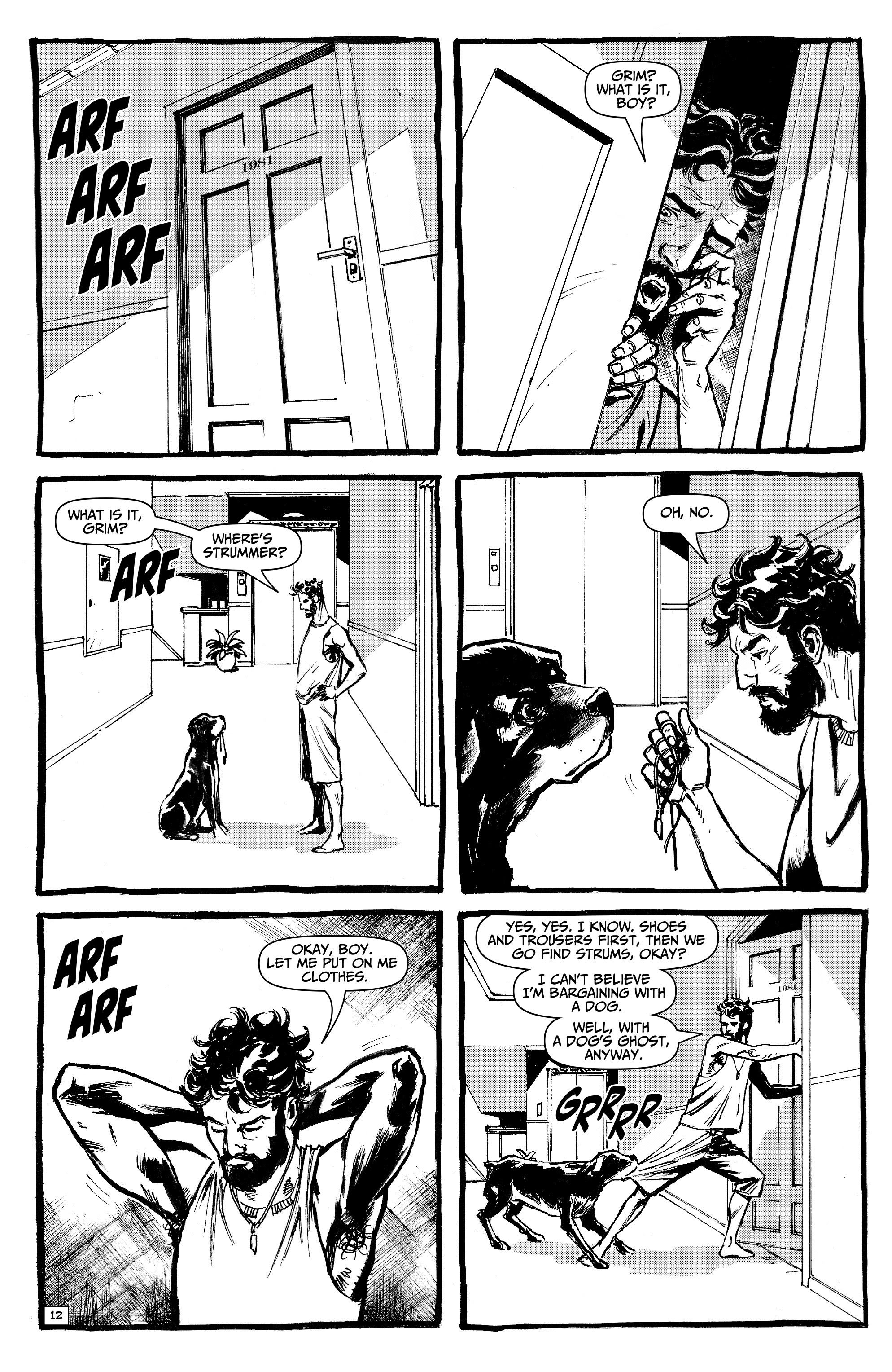 Read online Black's Myth comic -  Issue #4 - 14