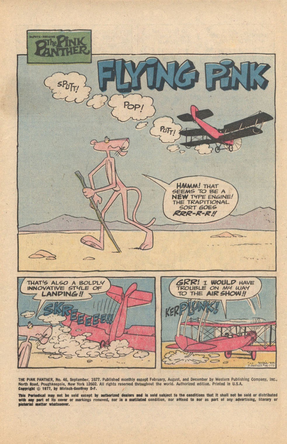 Read online The Pink Panther (1971) comic -  Issue #46 - 3