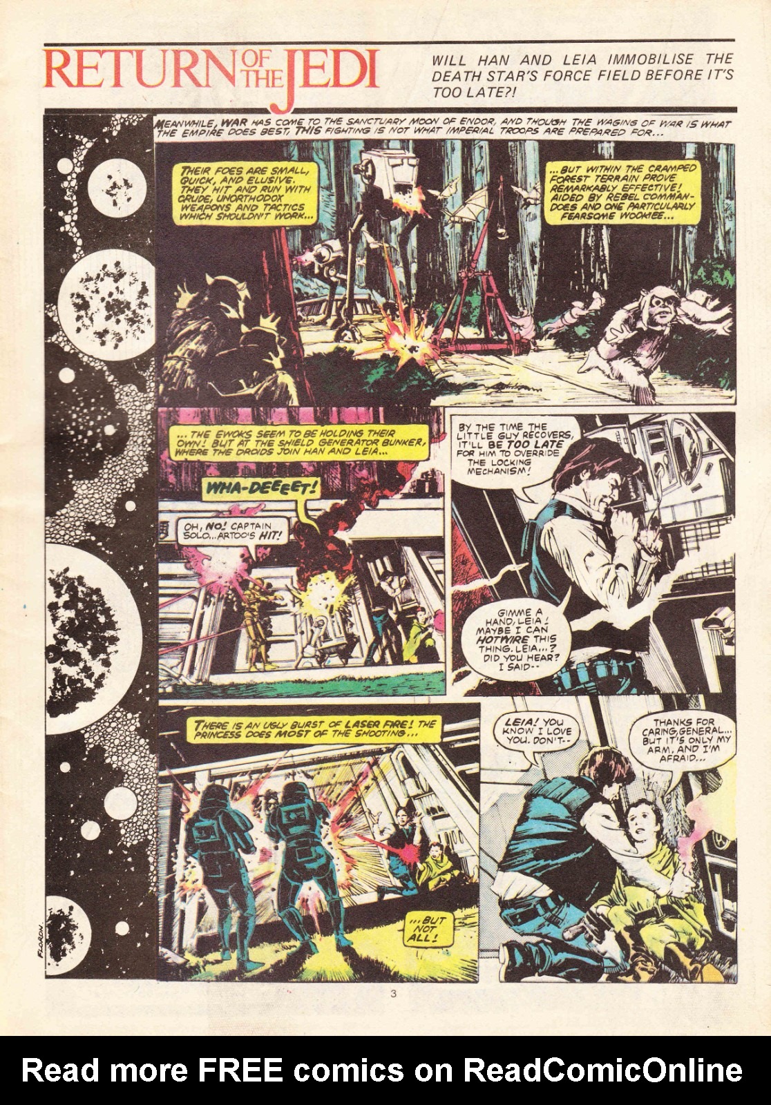 Read online Return of the Jedi comic -  Issue #8 - 3